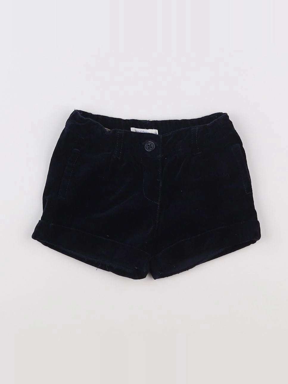 Boutchou - short bleu - 6 mois