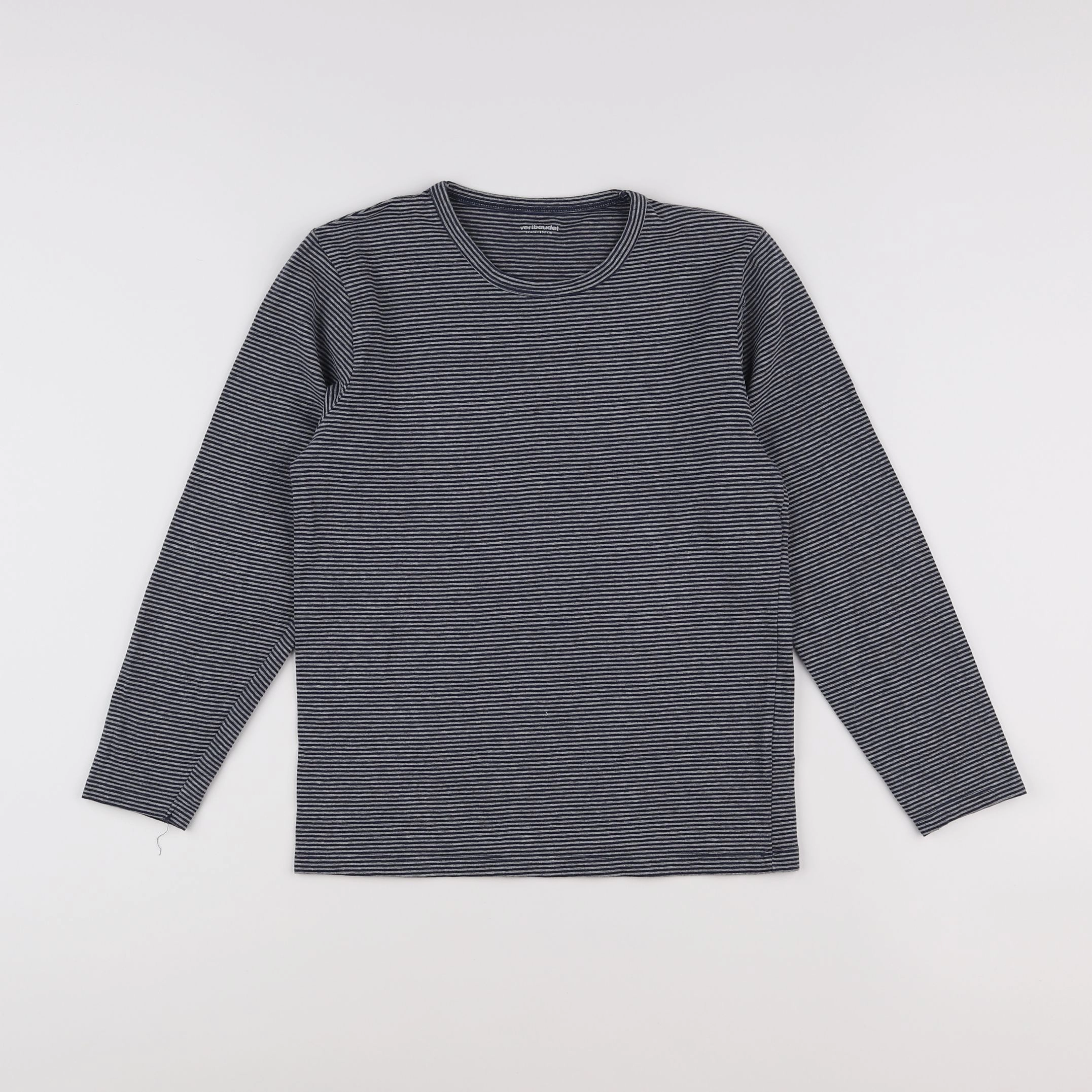 Vertbaudet - tee-shirt bleu, gris - 12 ans