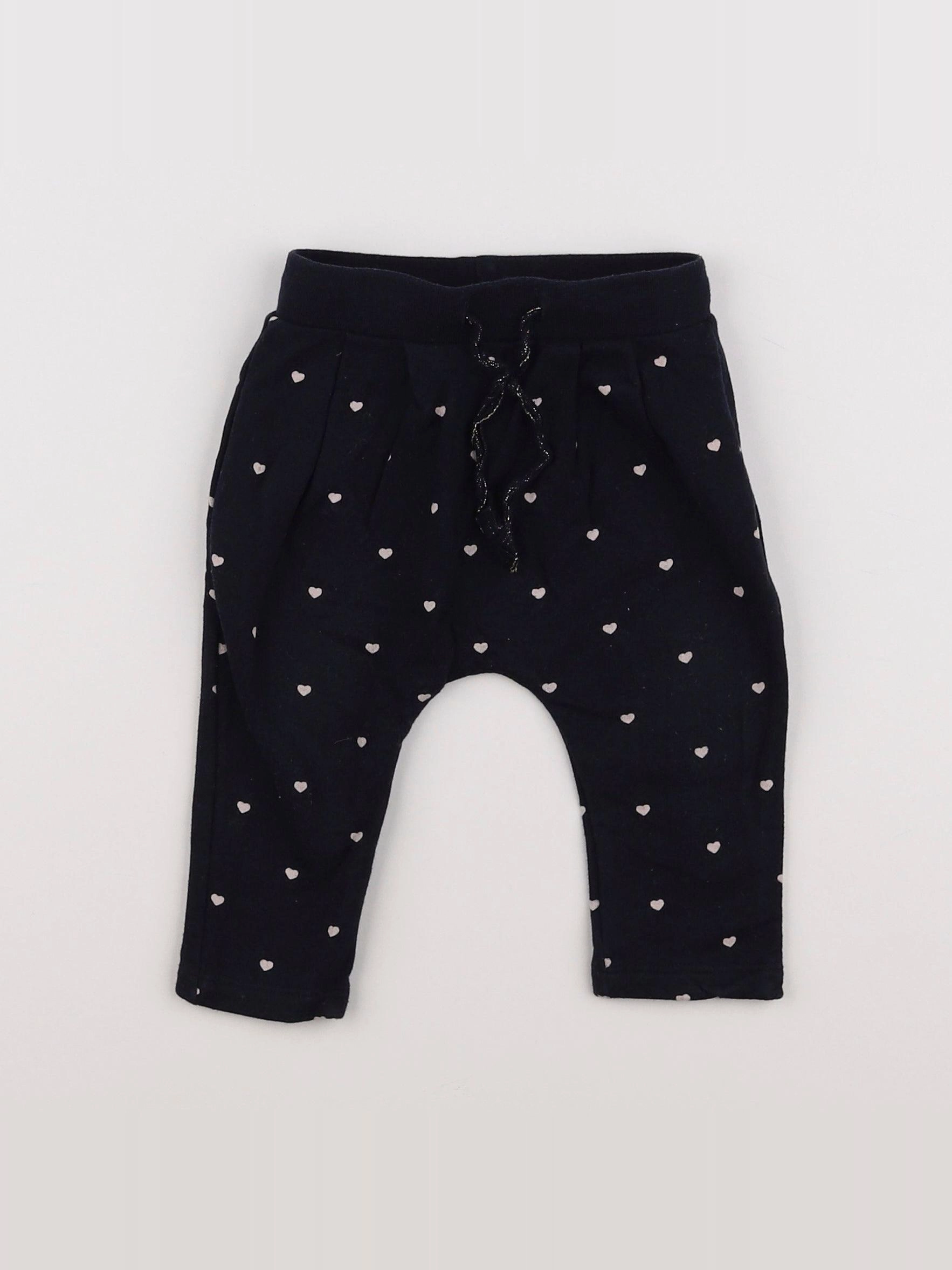Boutchou - jogging noir - 6 mois