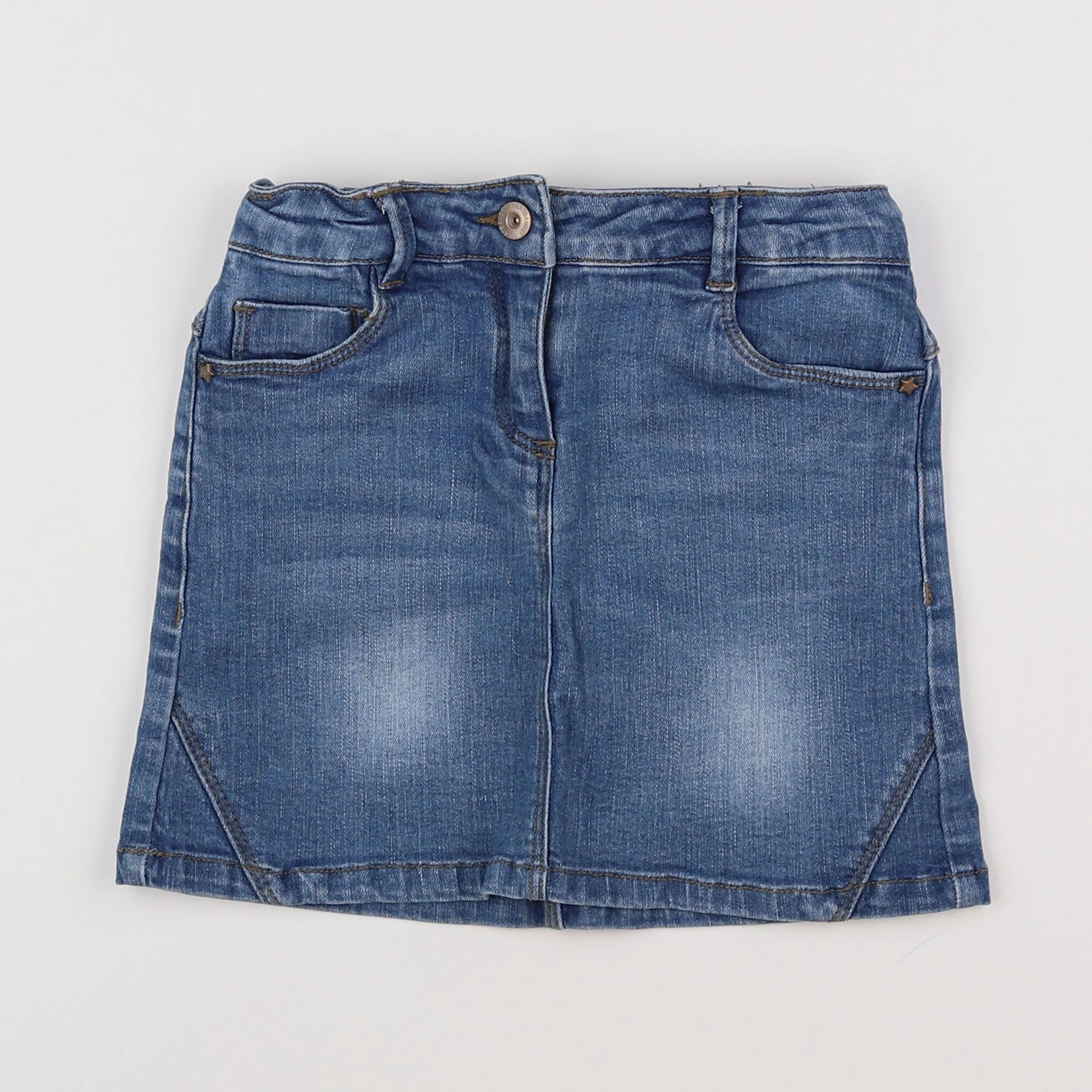 Vertbaudet - jupe bleu - 8 ans
