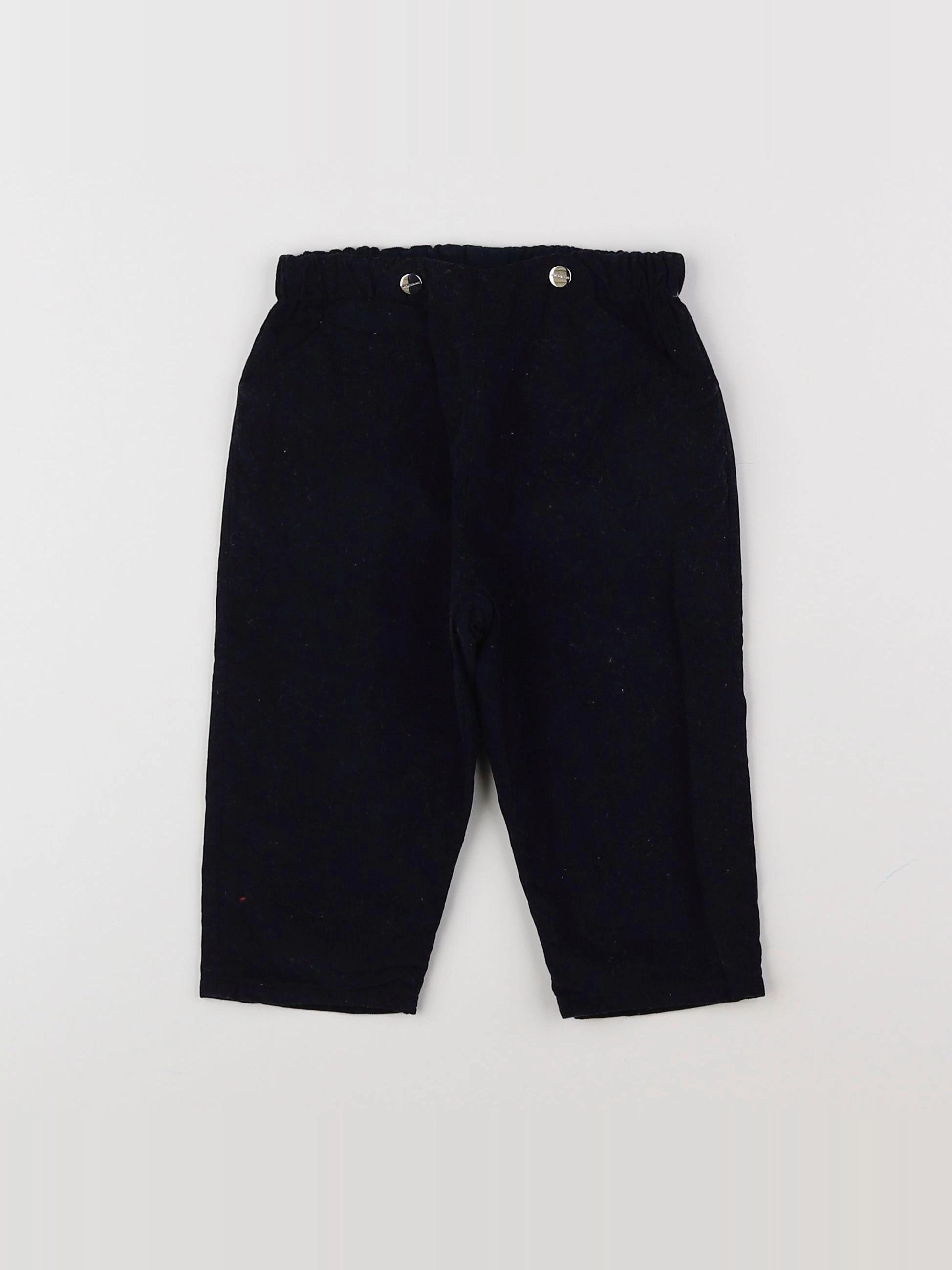 Jacadi - pantalon bleu - 12 mois
