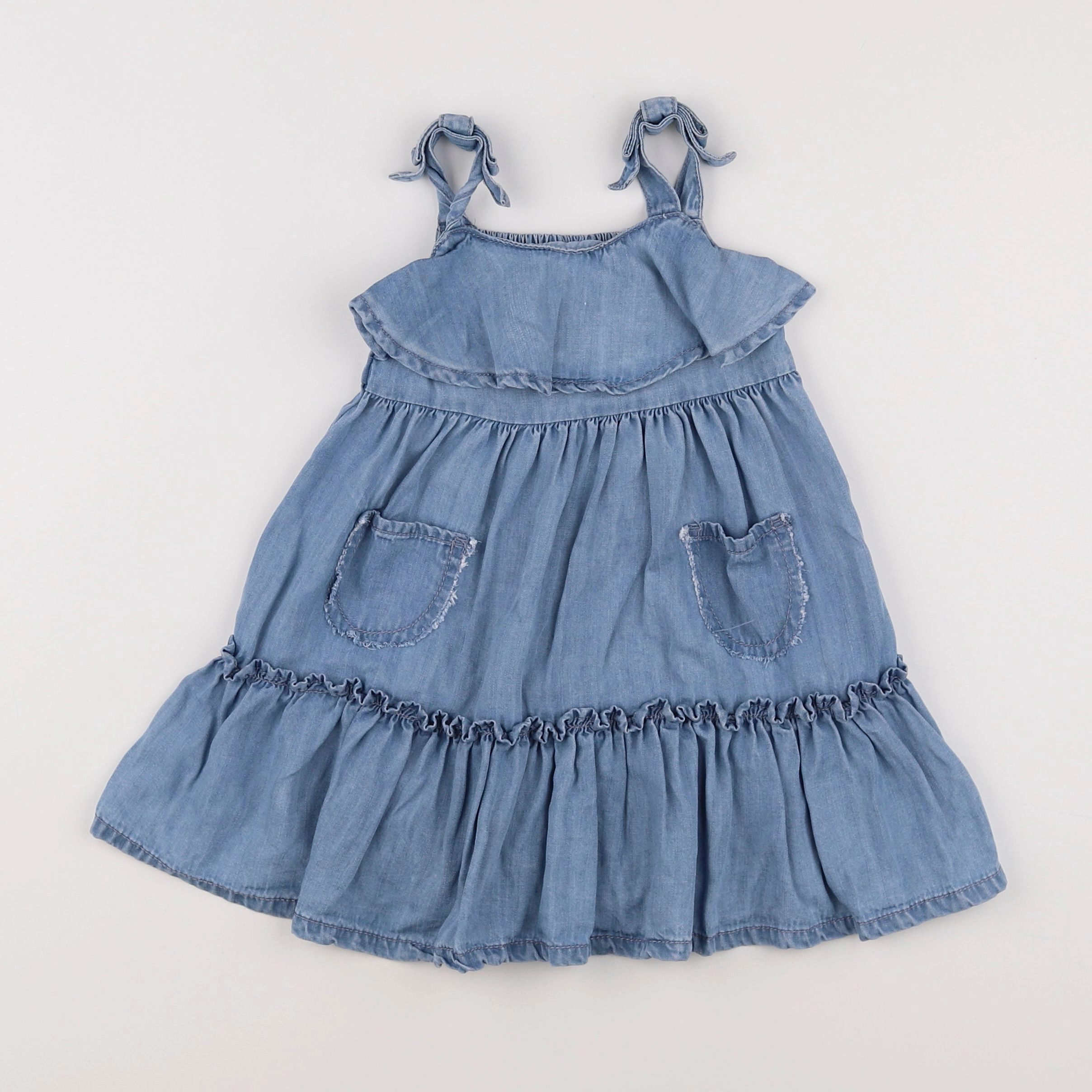 Mayoral - robe bleu - 2 ans