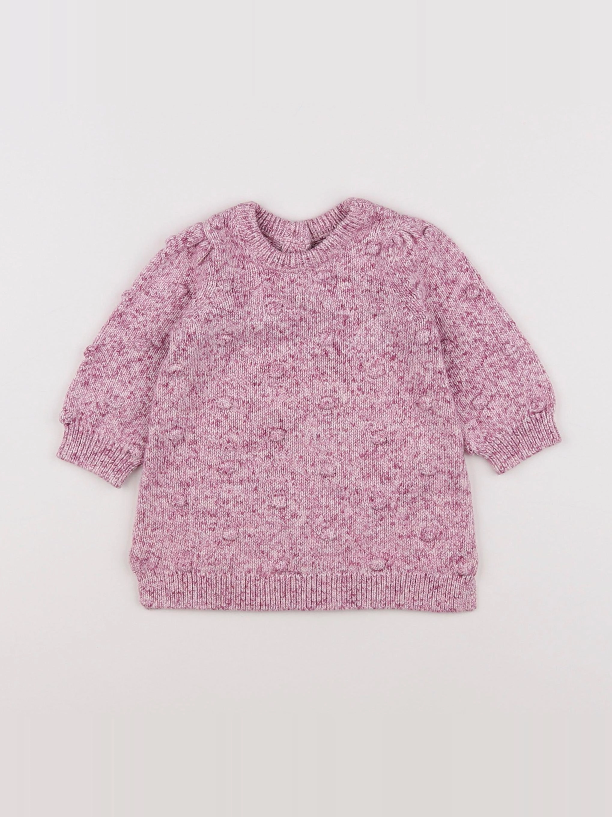 GAP - robe violet - 3/6 mois