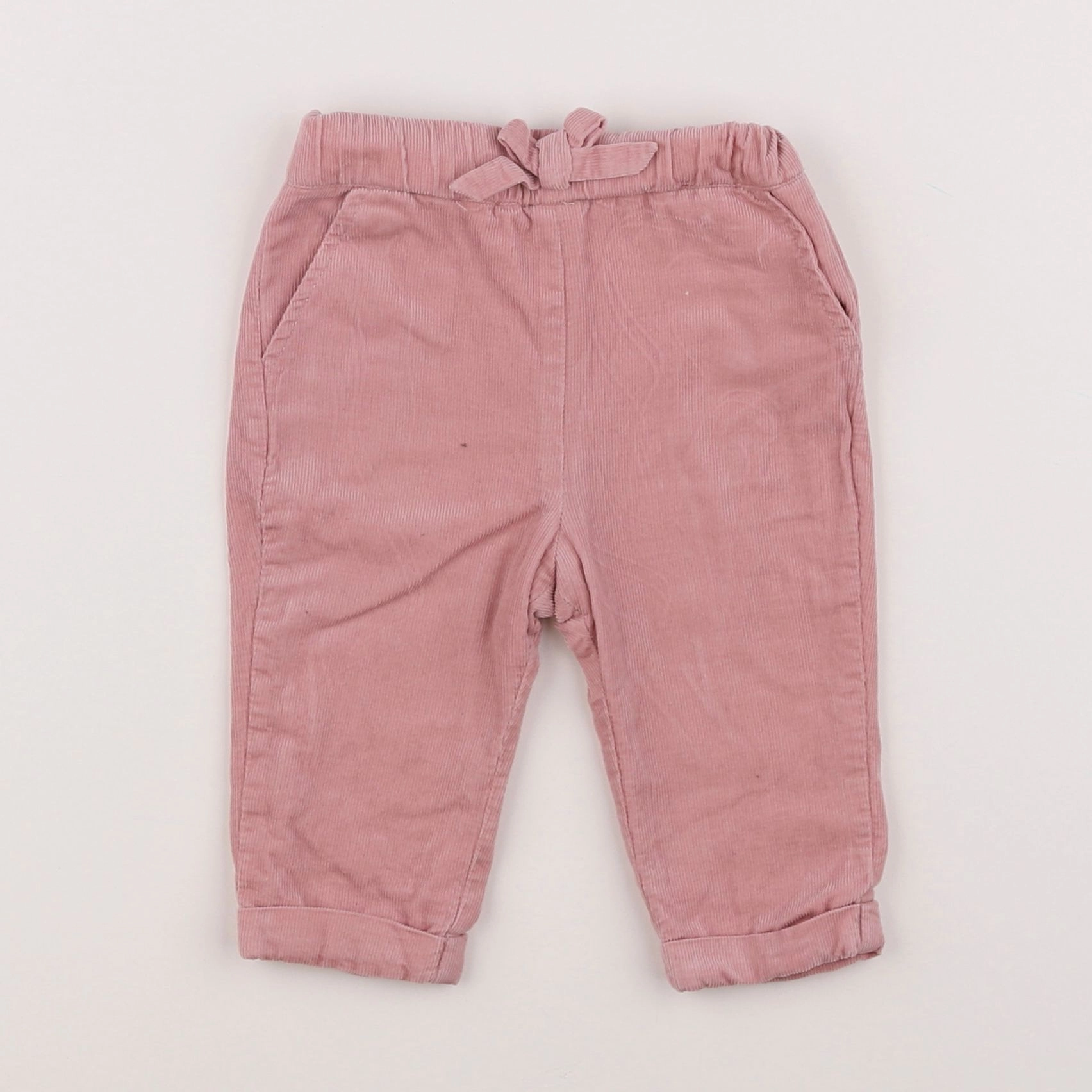 Vertbaudet - pantalon rose - 6 mois