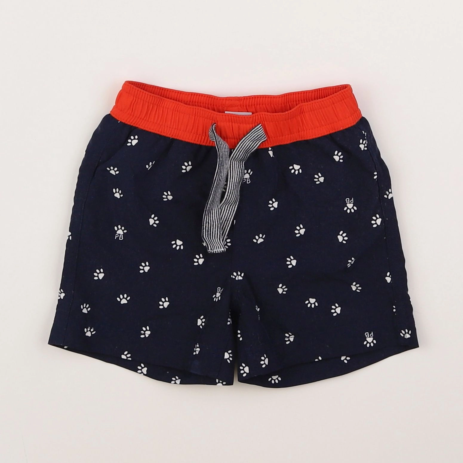 Petit Bateau - maillot de bain bleu - 12 mois