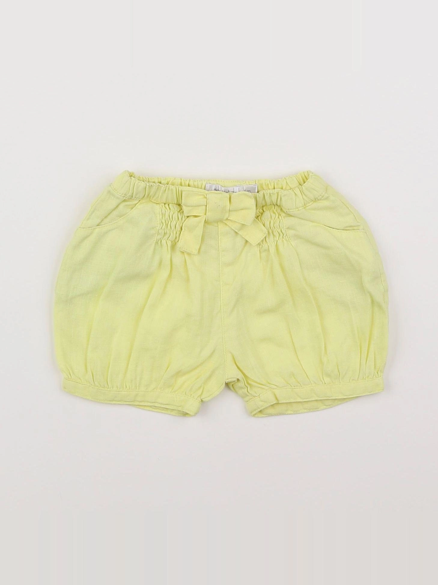 Boutchou - short jaune - 6 mois