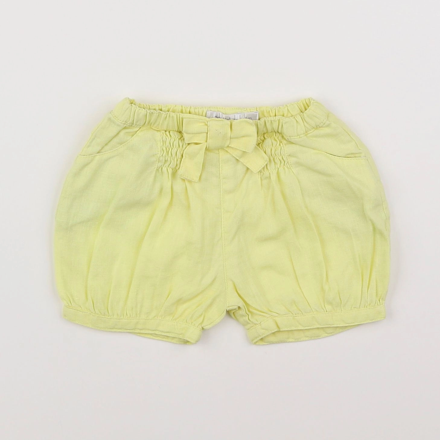 Boutchou - short jaune - 6 mois