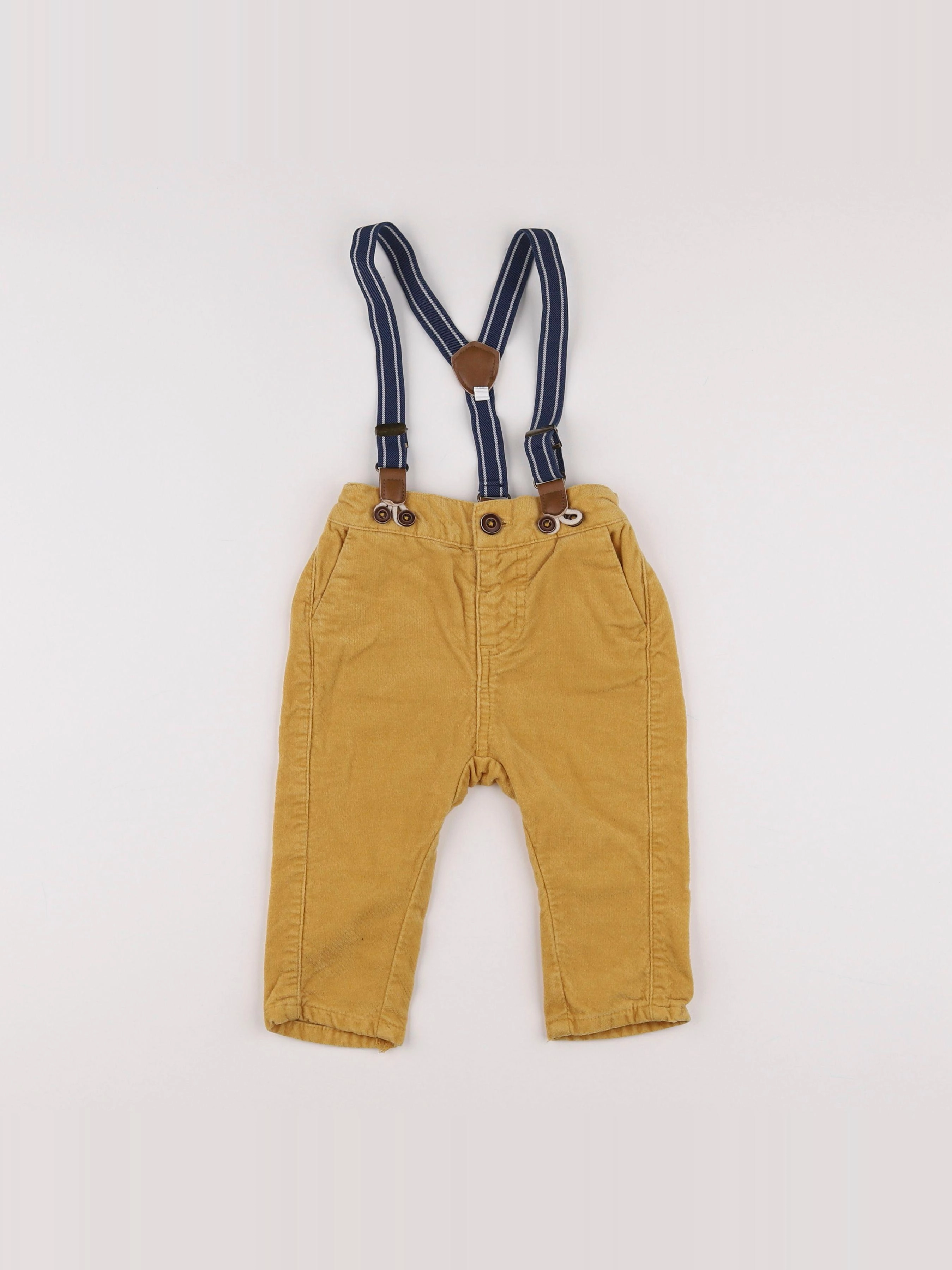 Tape à l'oeil - pantalon jaune - 6 mois