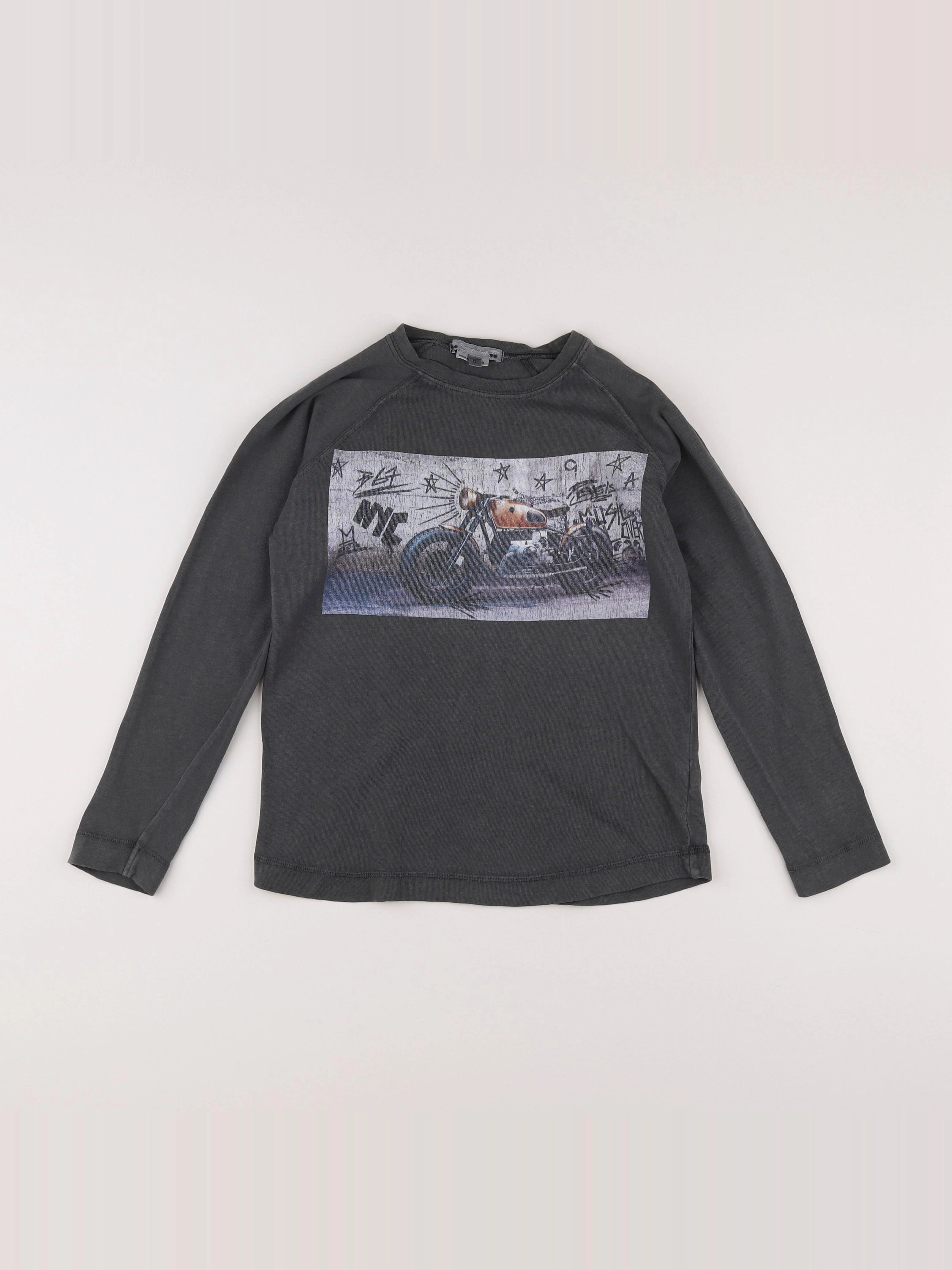 Bonpoint - tee-shirt gris - 6 ans