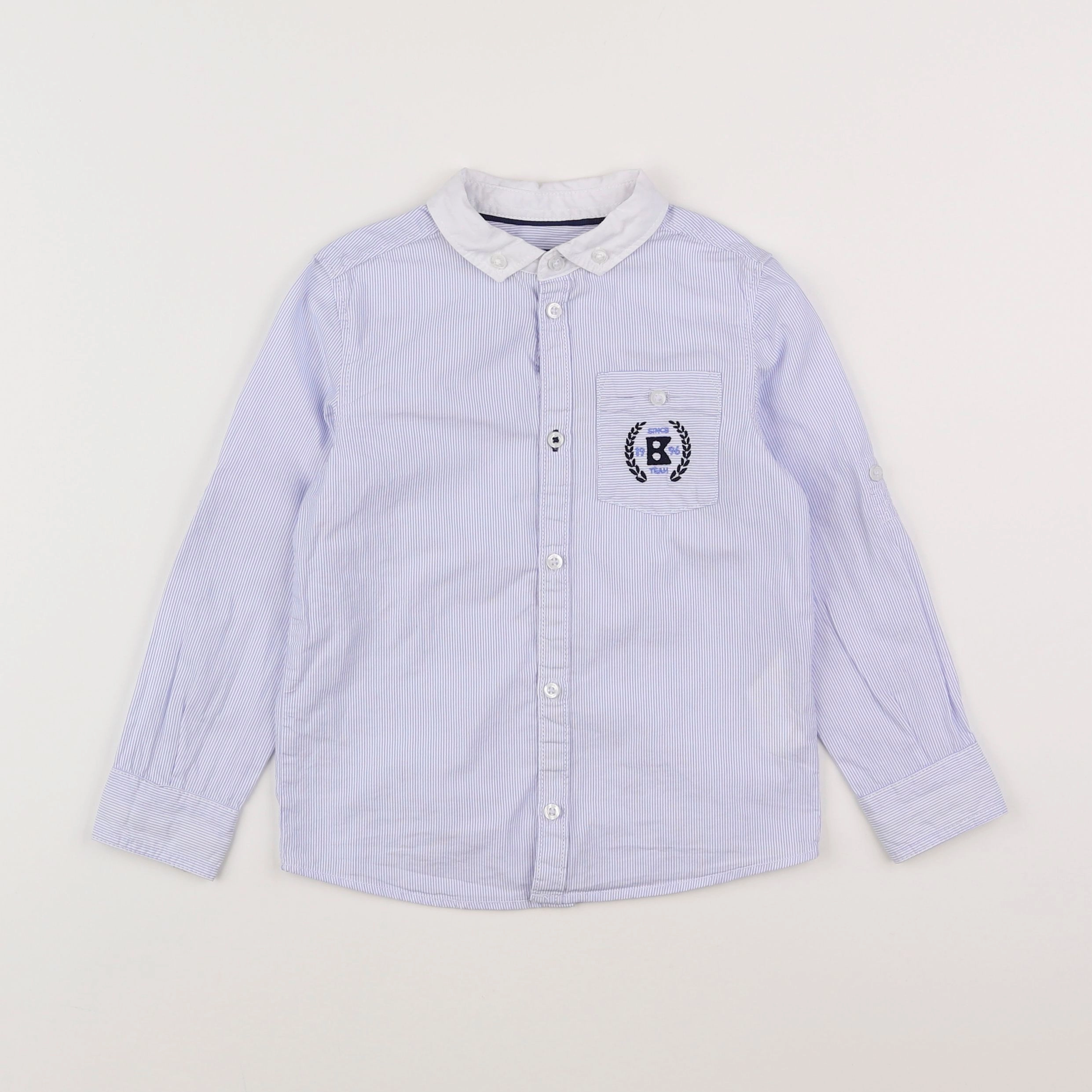 Okaidi - chemise bleu - 3 ans
