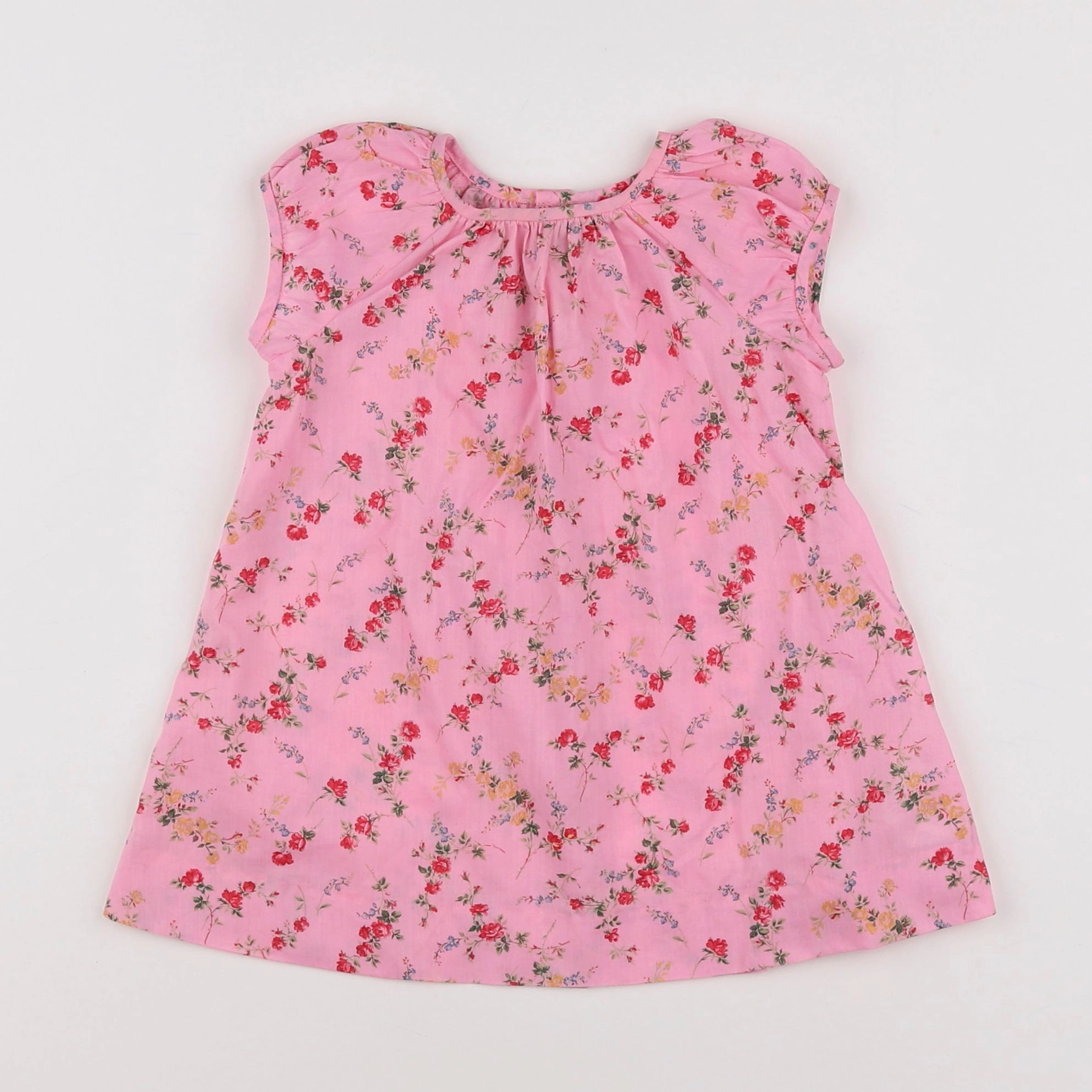 Bonpoint - robe rose - 12 mois