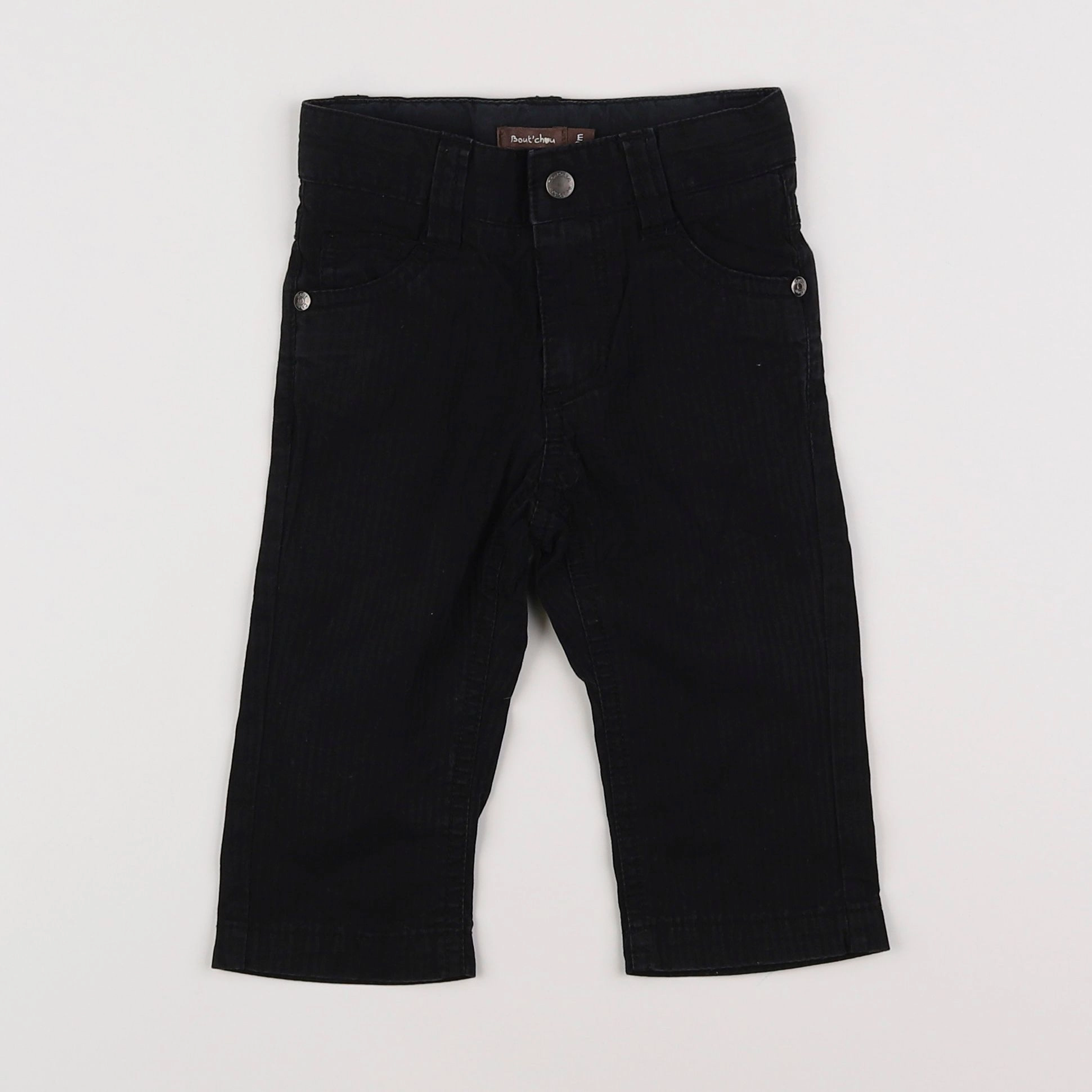 Boutchou - pantalon noir - 9 mois