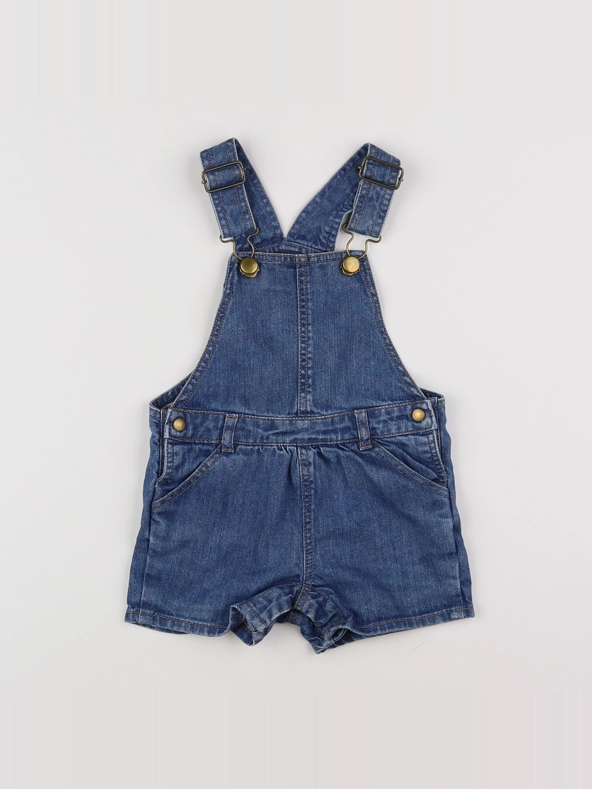 Boutchou - salopette bleu - 12 mois