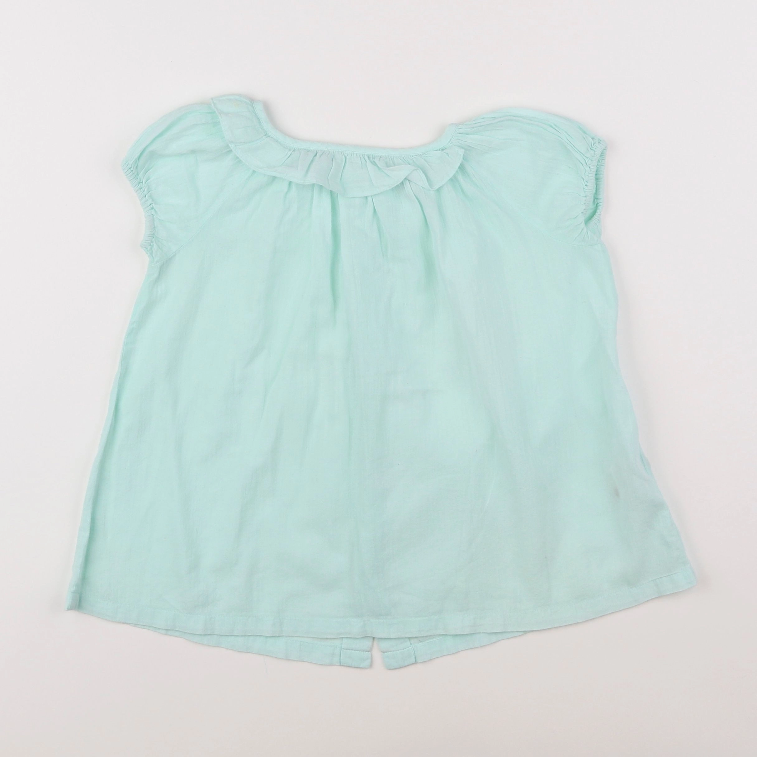 Bonton - robe vert, bleu - 18 mois