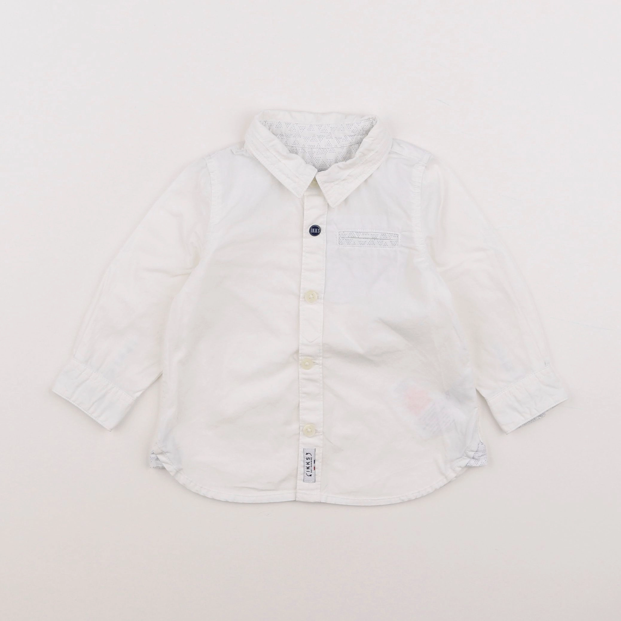 IKKS - chemise blanc - 6 mois