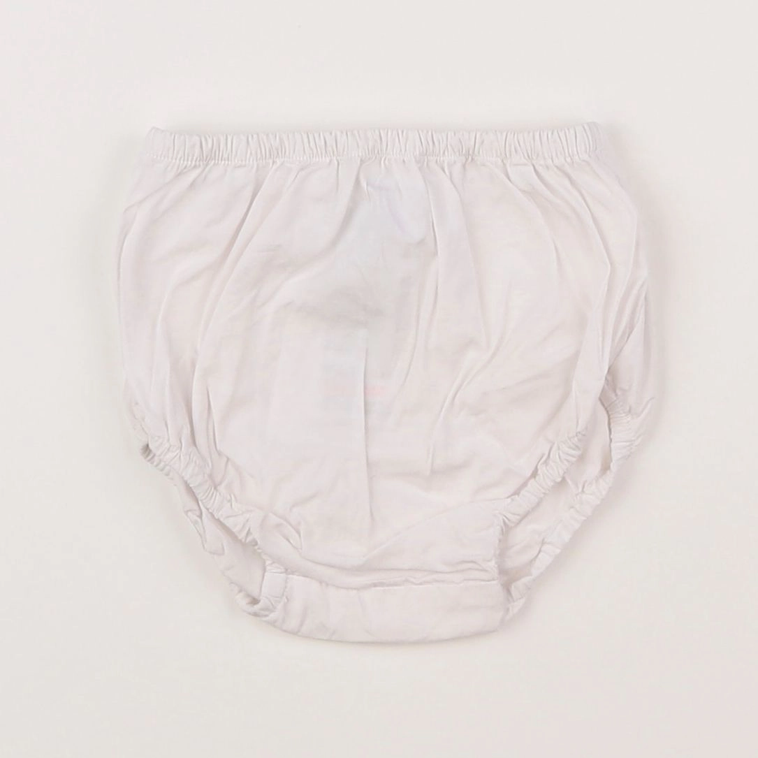 Jacadi - bloomer blanc - 3 mois
