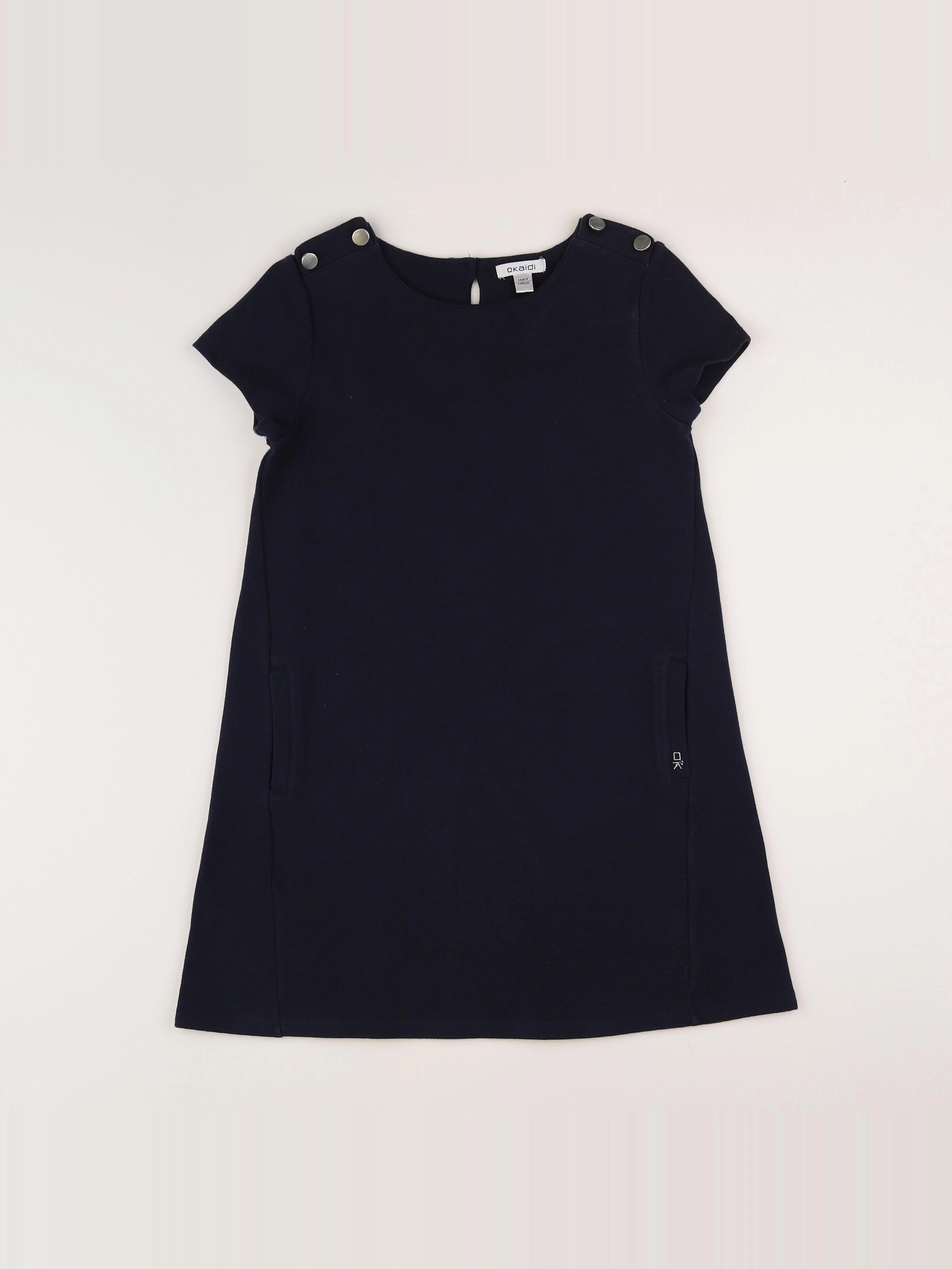 Okaidi - robe bleu - 10 ans