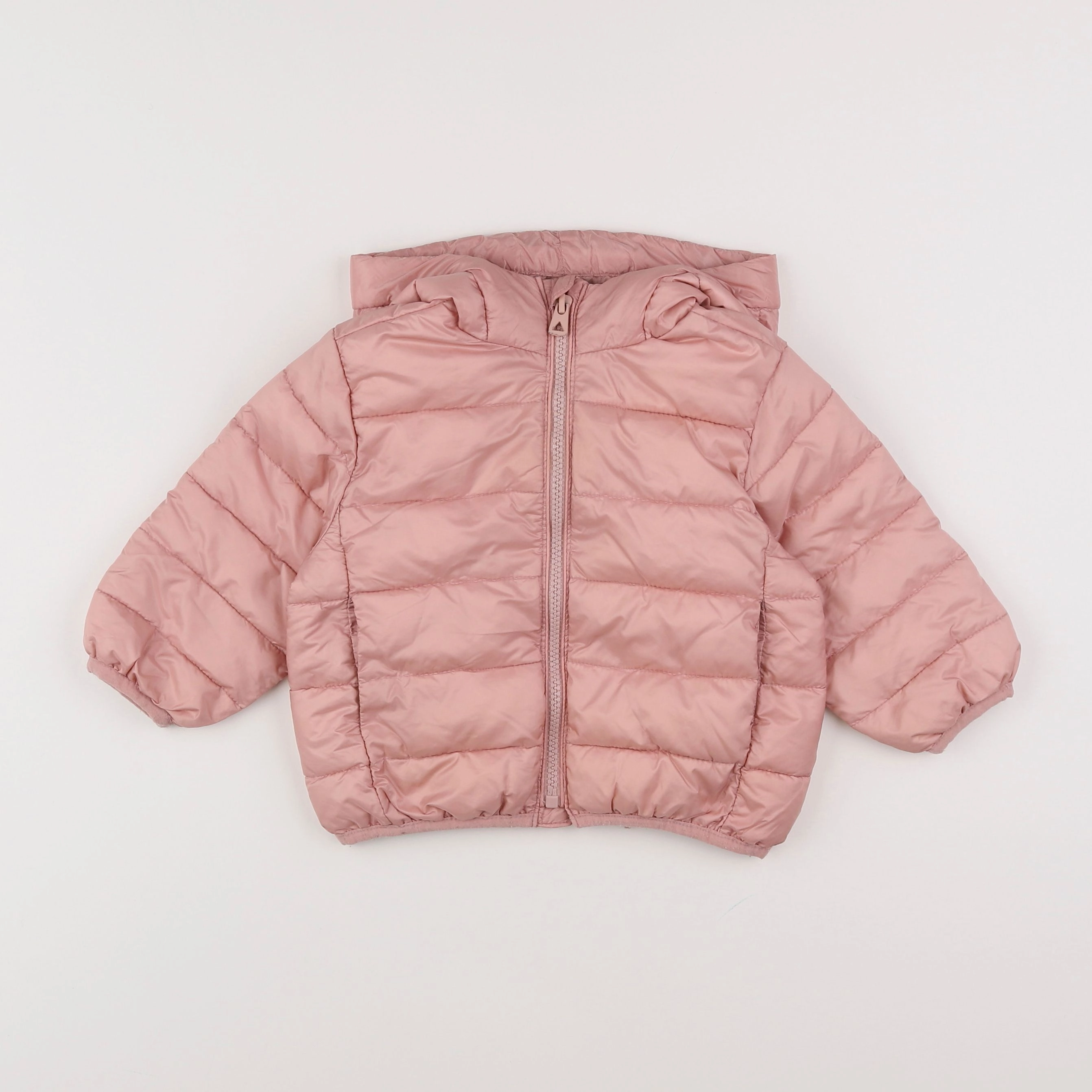 Zara - doudoune rose - 9/12 mois