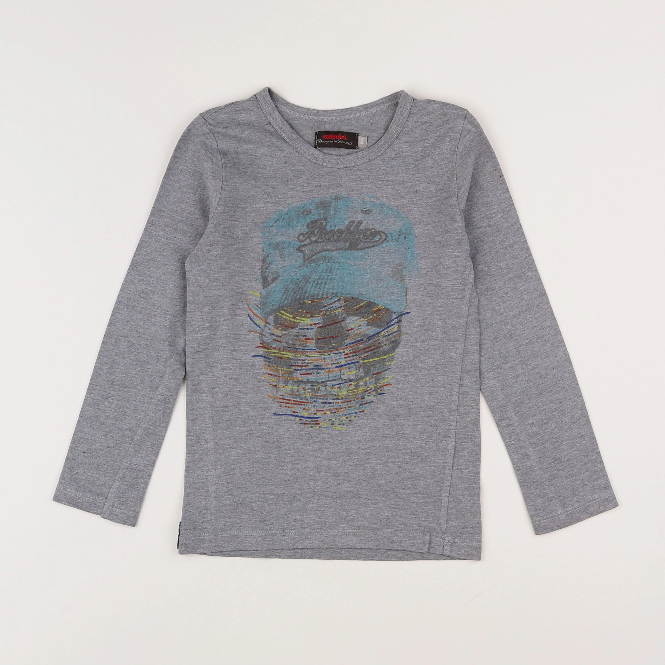 Catimini - tee-shirt gris - 6 ans