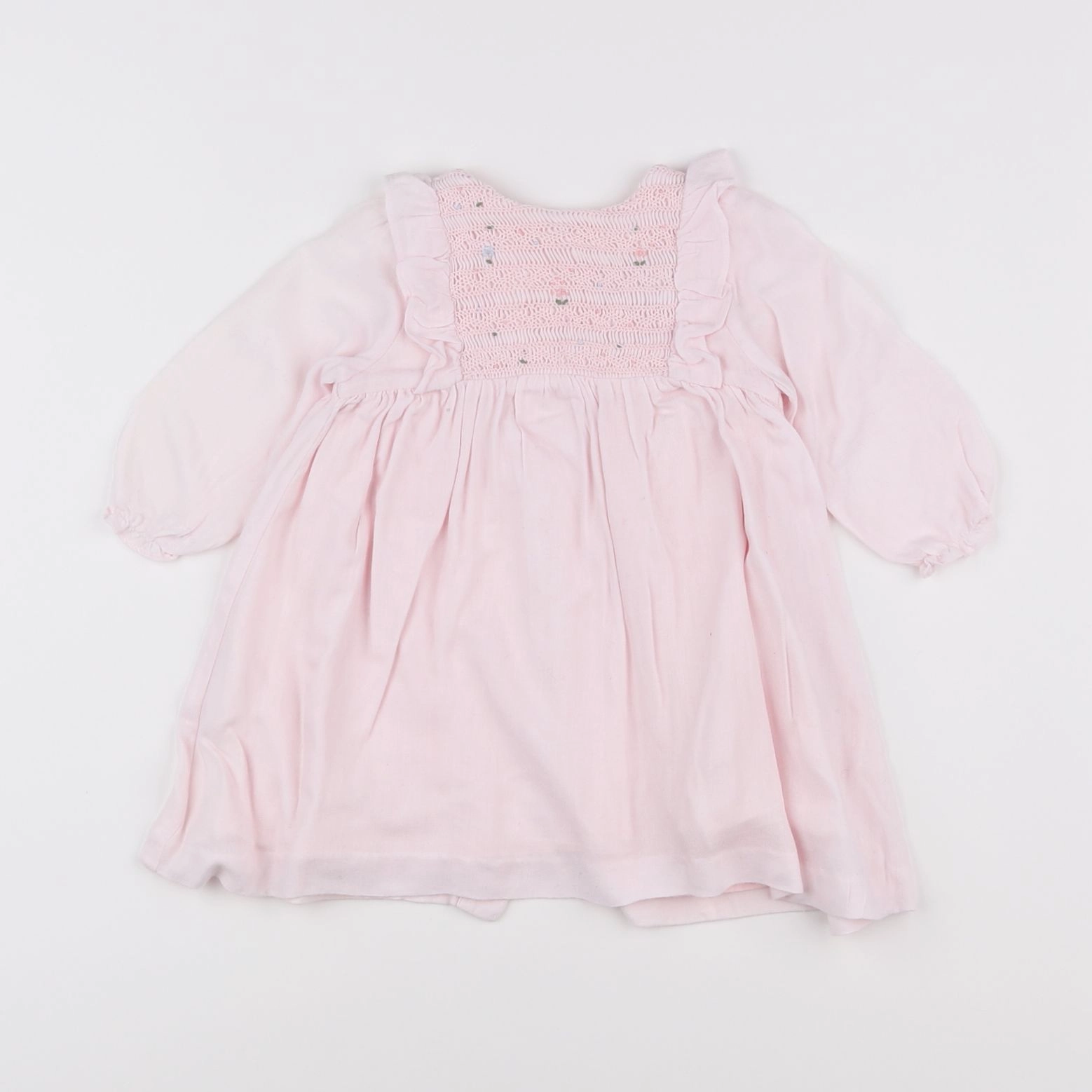 Tartine & Chocolat - robe rose - 12 mois