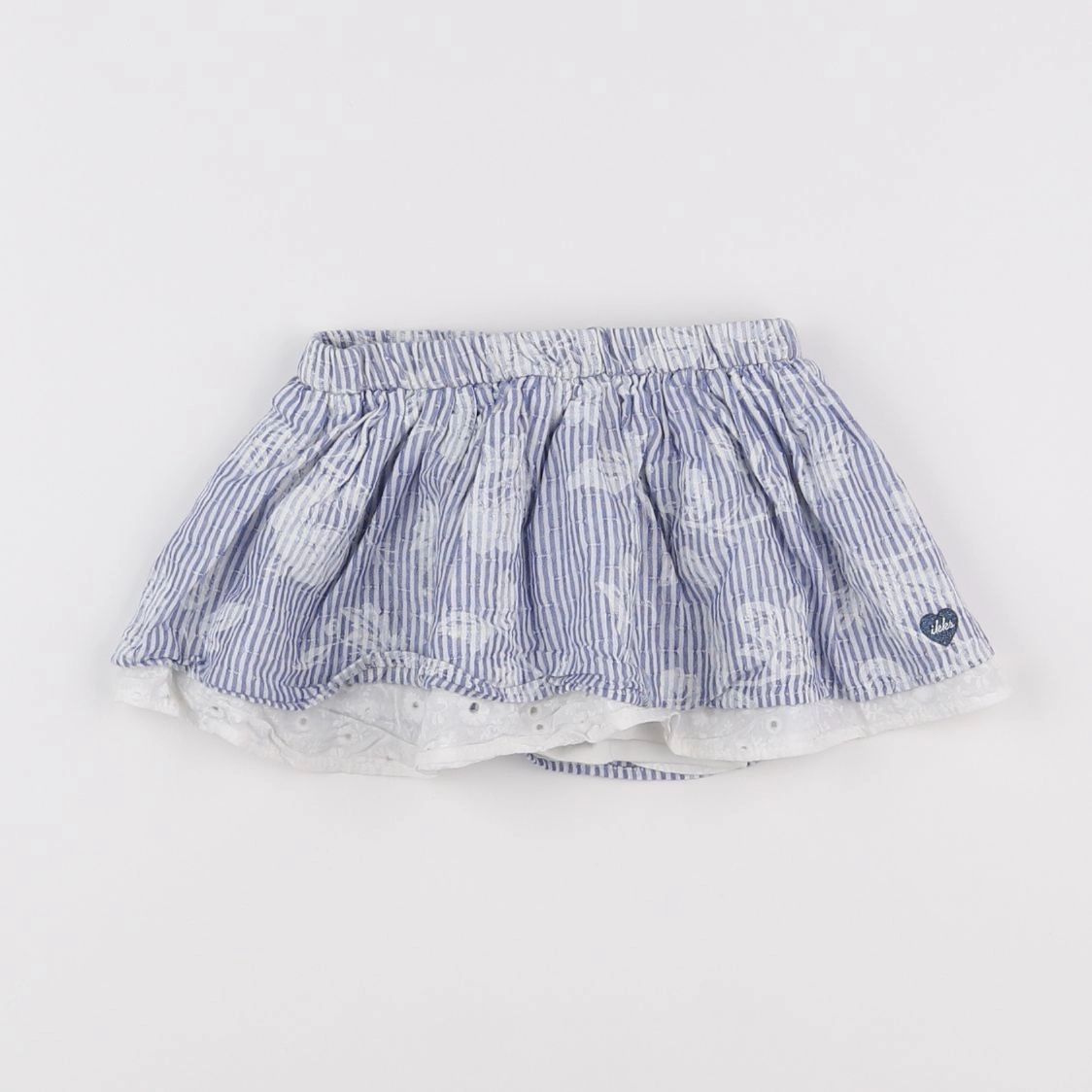 IKKS - jupe bleu - 12 mois