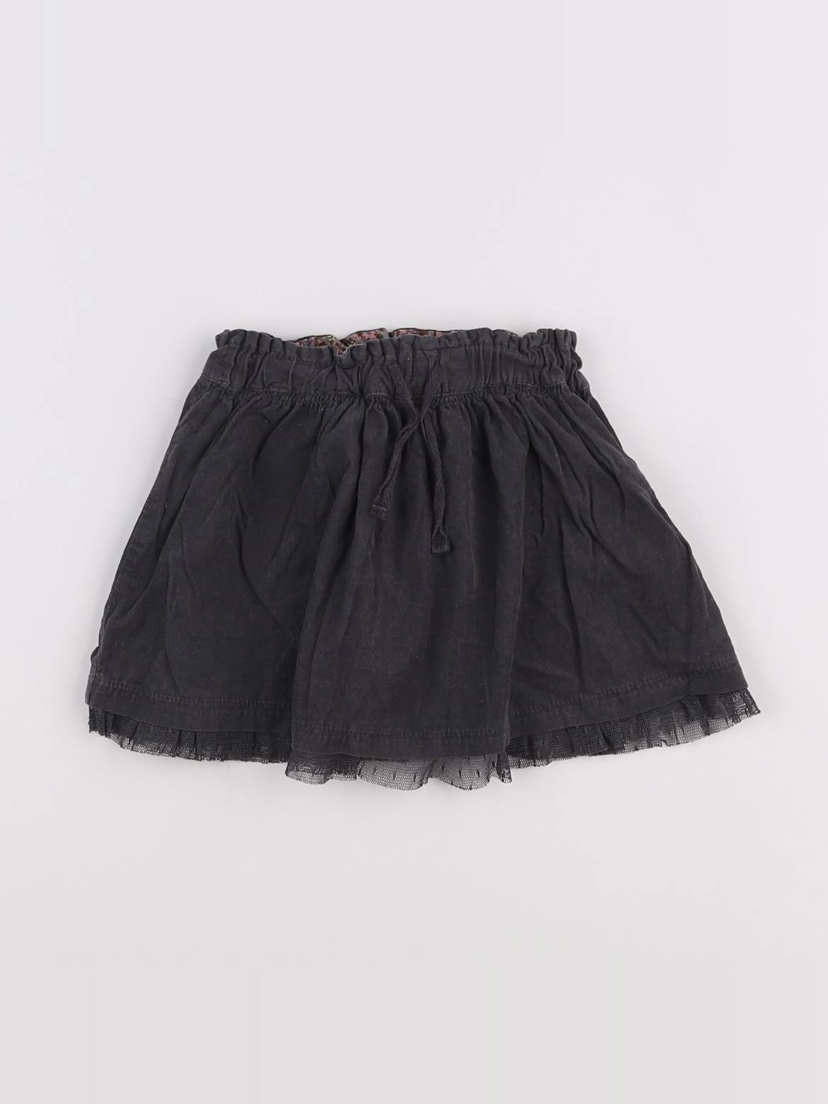 Zara - jupe gris - 18 mois à 2 ans