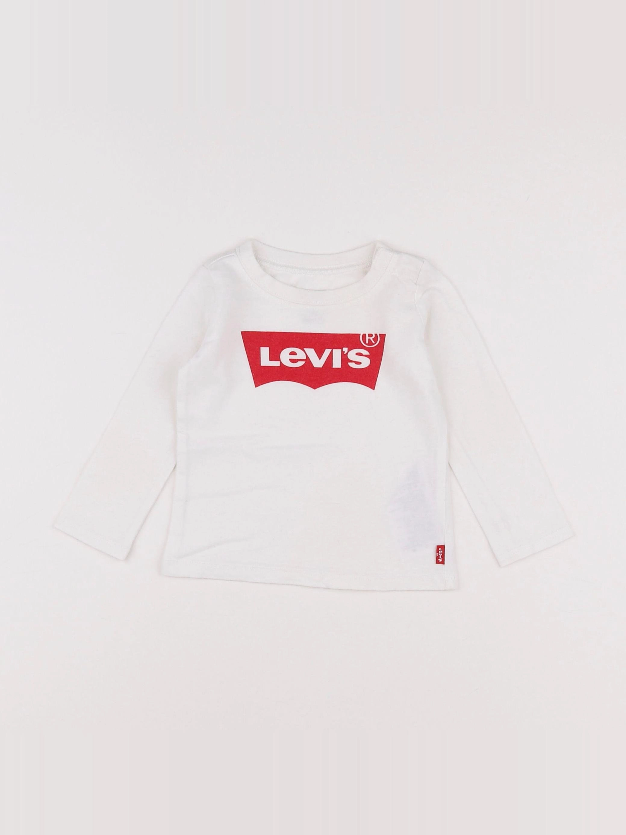Levi's - tee-shirt blanc - 9 mois