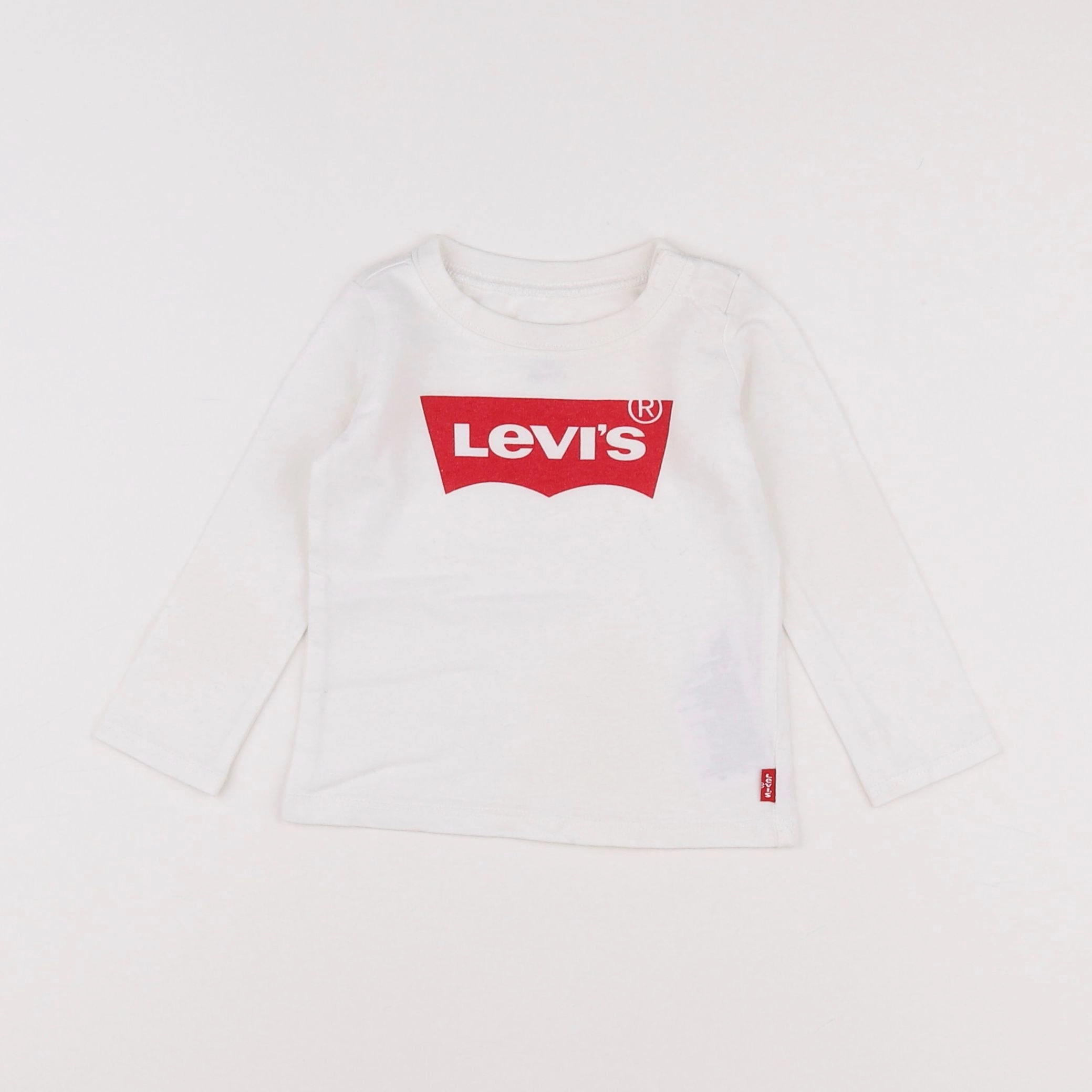 Levi's - tee-shirt blanc - 9 mois