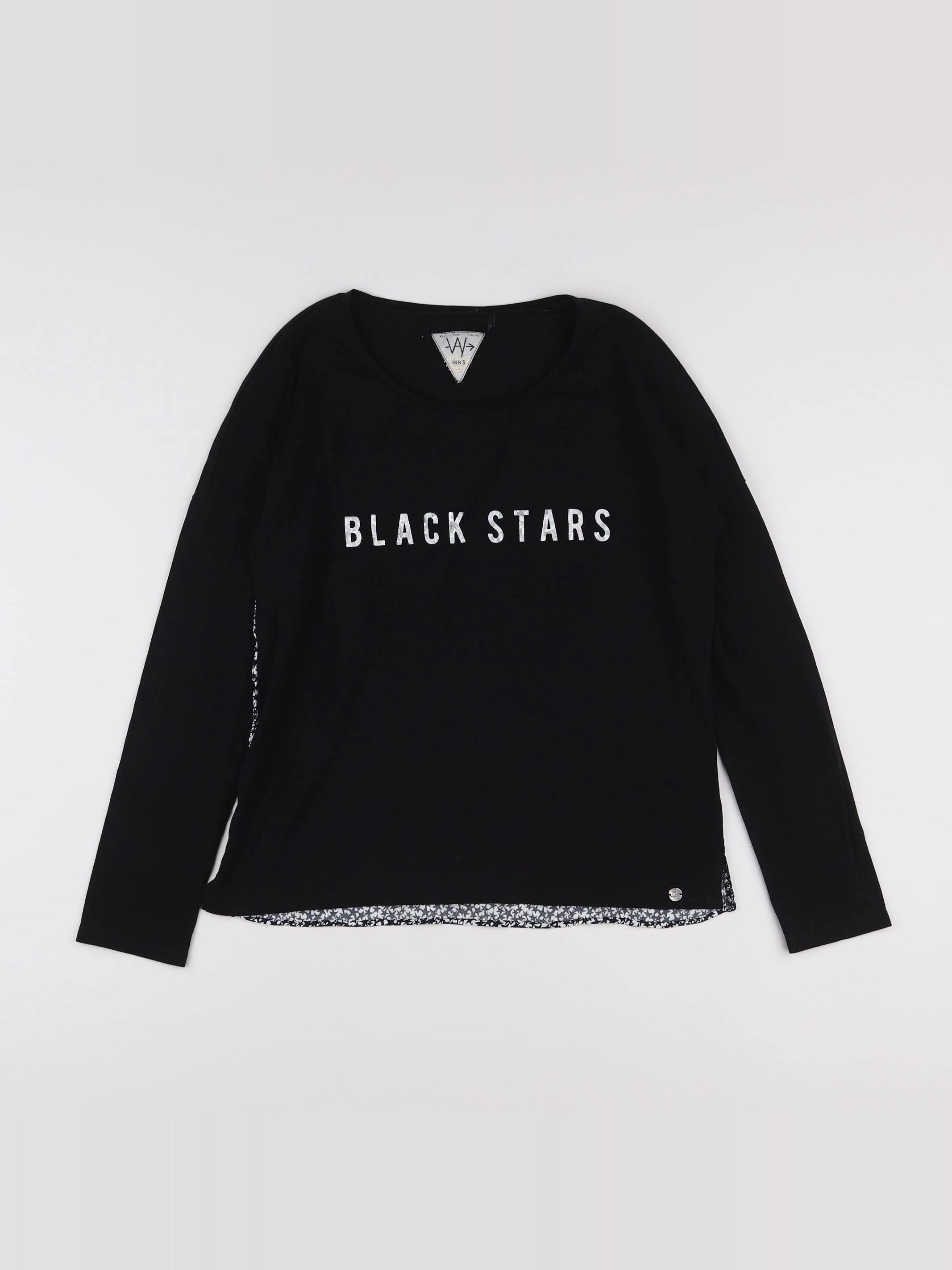 IKKS - tee-shirt noir - 12 ans