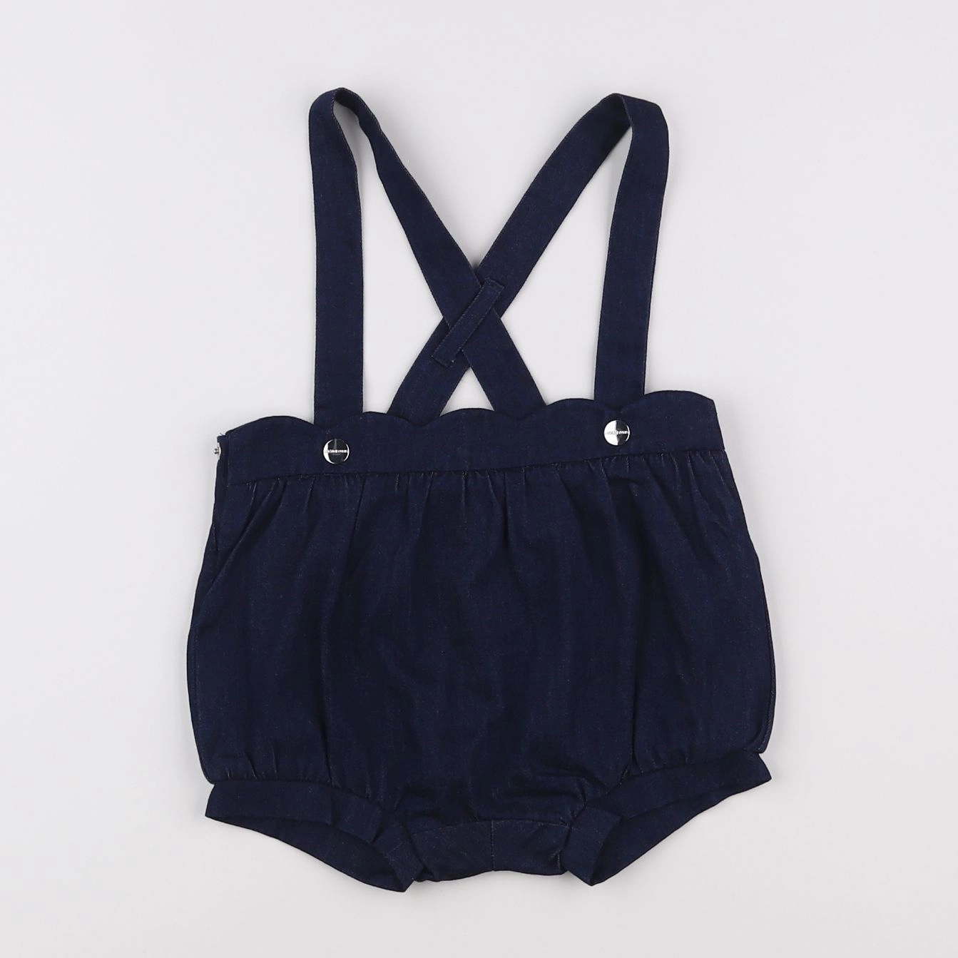 Jacadi - short bleu - 12 mois