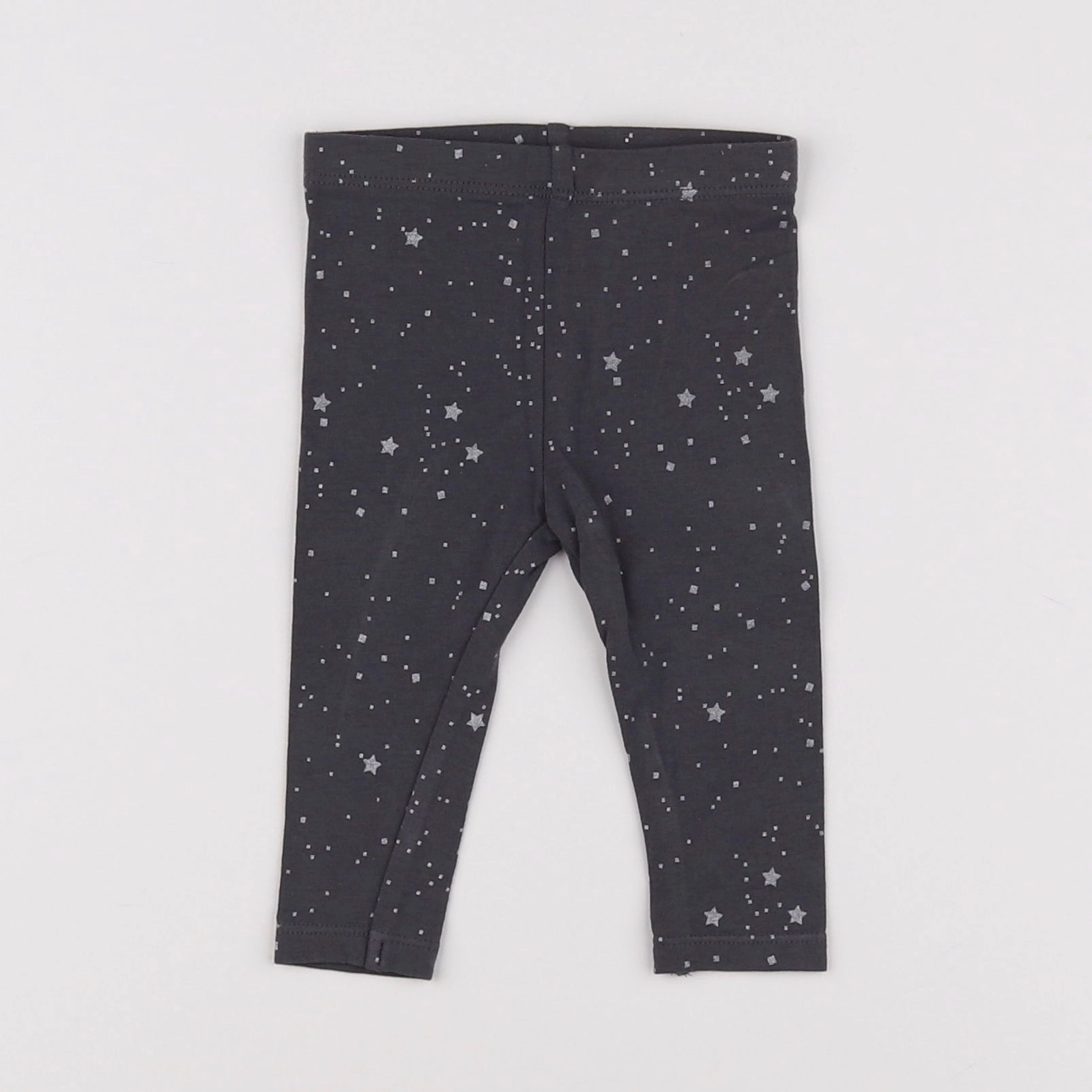 Vertbaudet - legging gris - 6 mois
