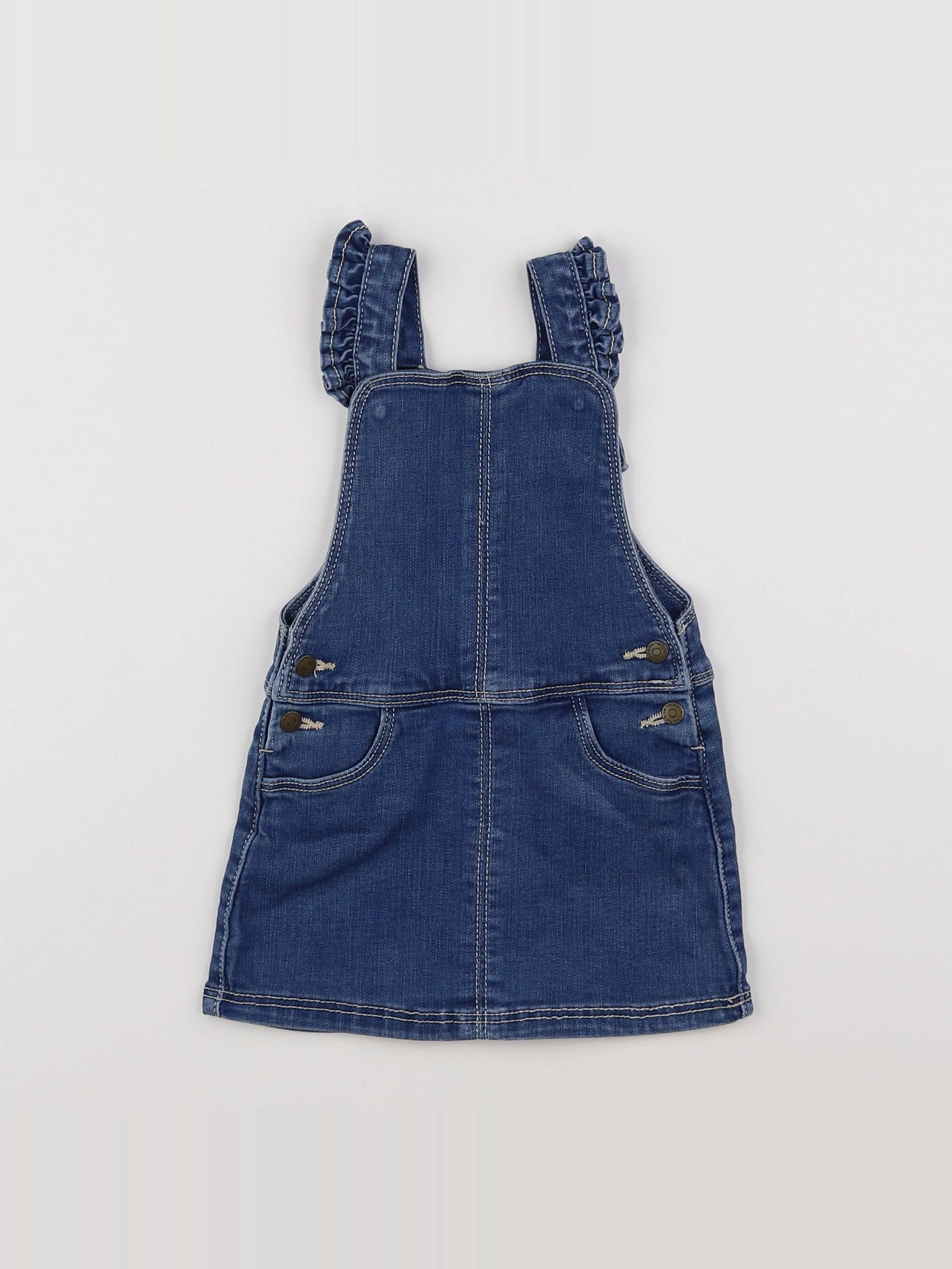 Tape à l'oeil - robe bleu - 12 mois