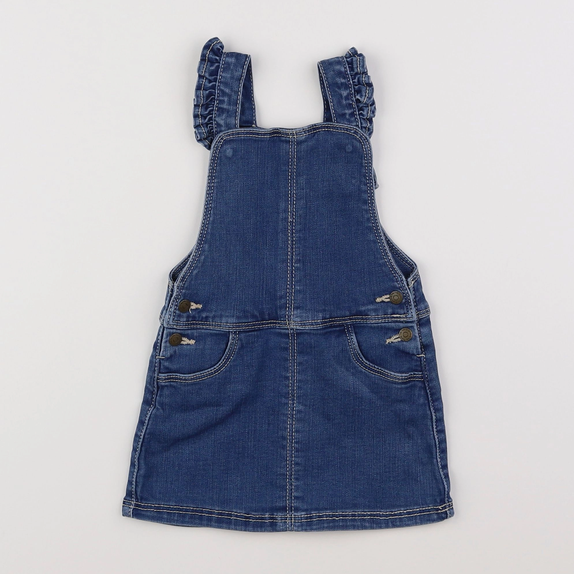 Tape à l'oeil - robe bleu - 12 mois