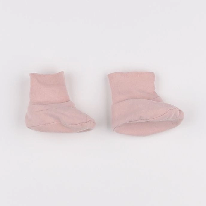 Vertbaudet - chaussons rose - pointure 15