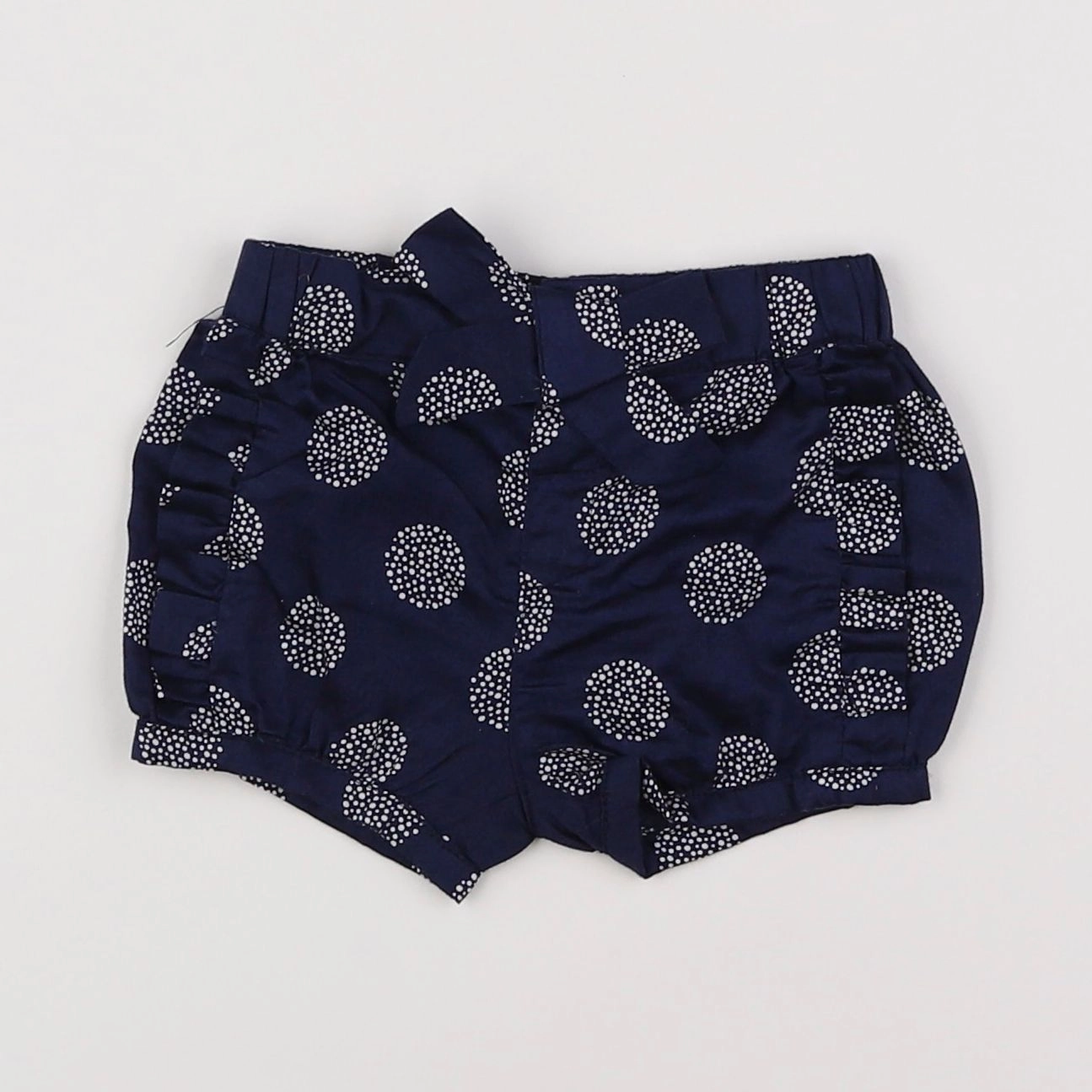 Vertbaudet - short bleu - 6 mois