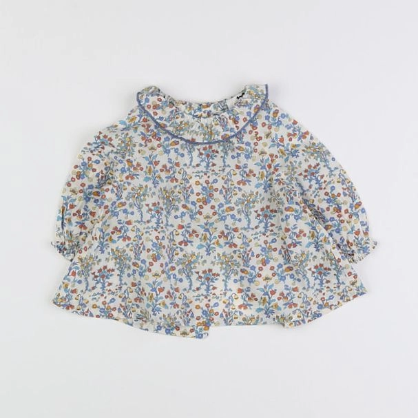 Cyrillus - blouse multicolore - 6 mois