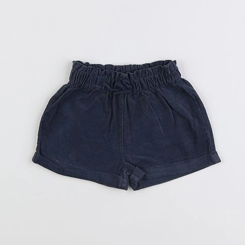 Vertbaudet - short bleu - 9 mois