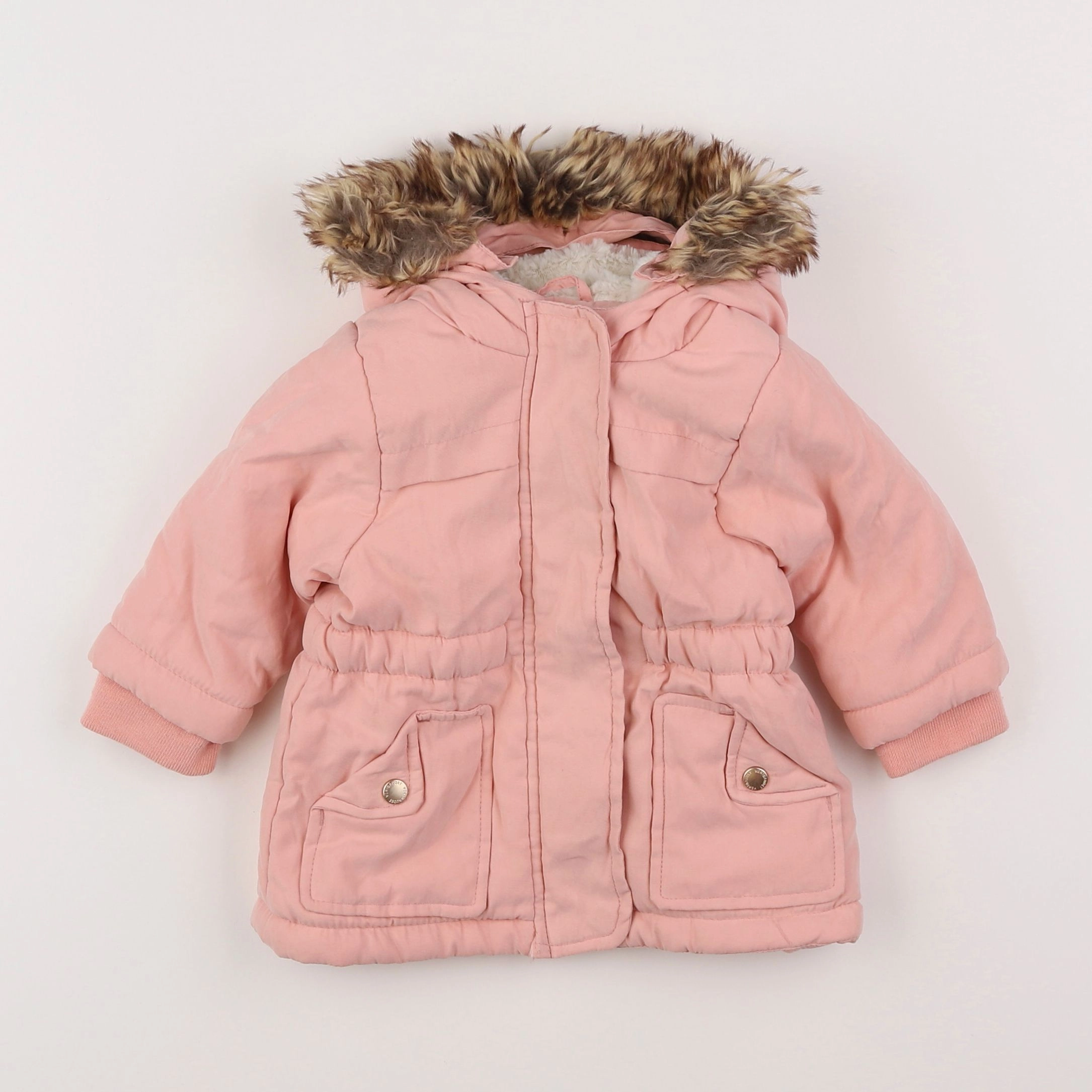 Vertbaudet - parka rose - 6 mois