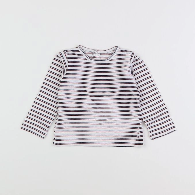 Vertbaudet - tee-shirt multicolore - 12 mois