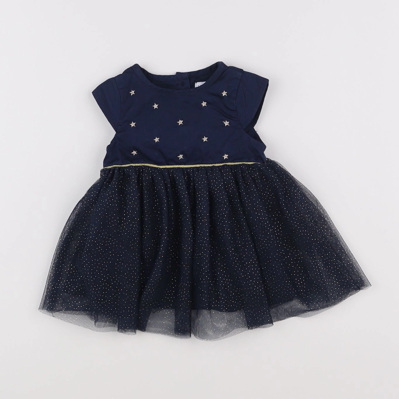 Vertbaudet - robe bleu - 3 mois