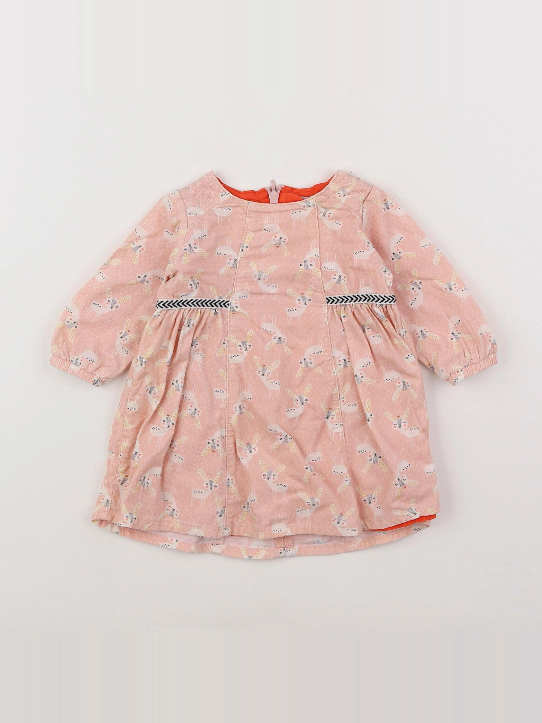 Catimini - robe rose - 6 mois
