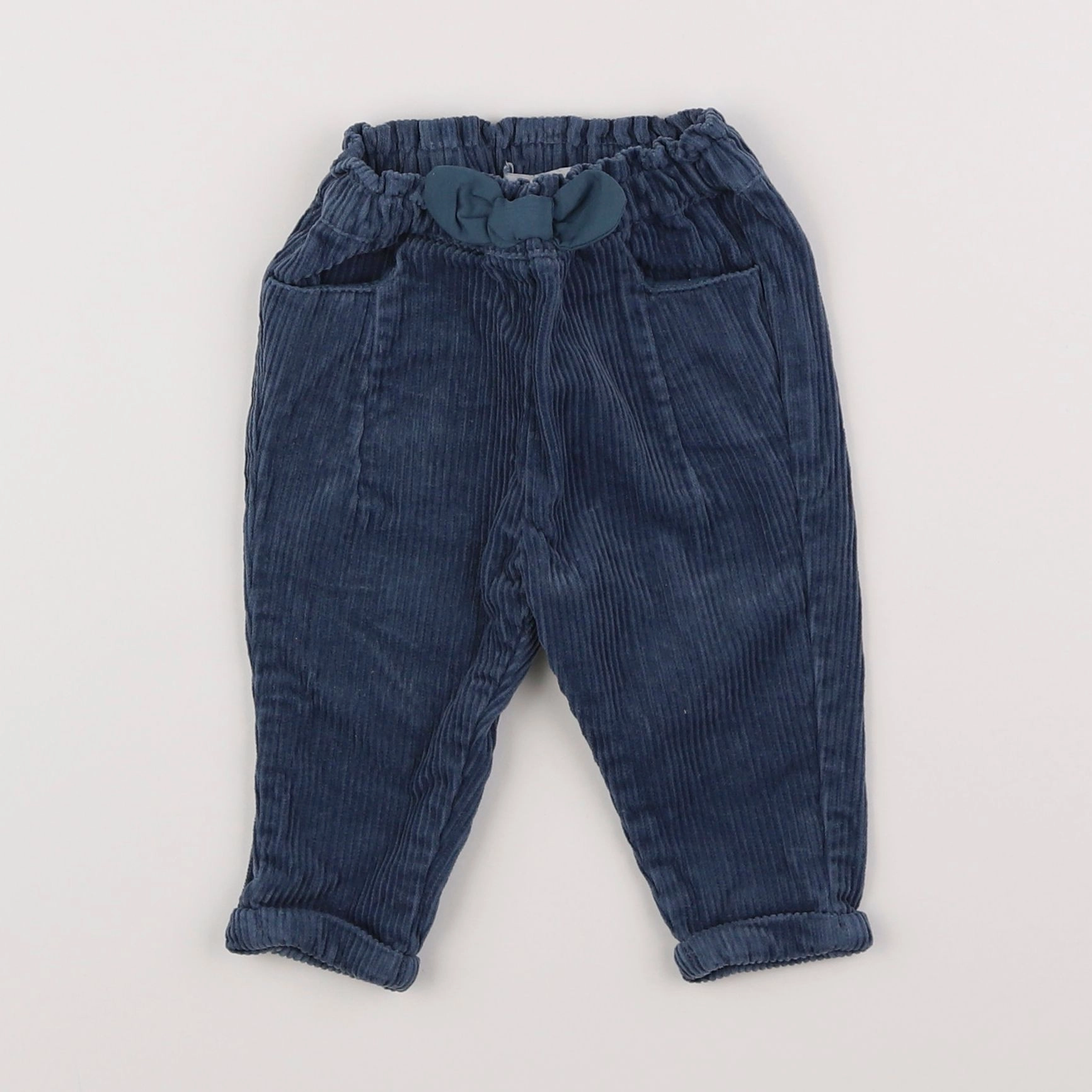 Vertbaudet - pantalon gris - 3 mois