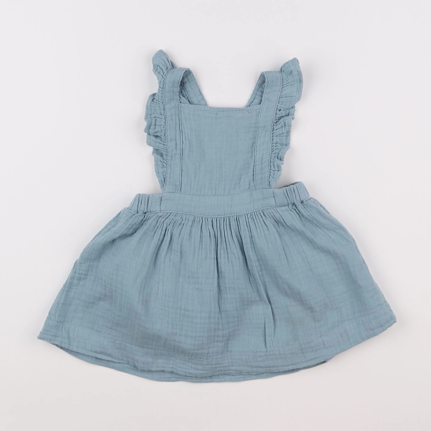 Vertbaudet - jupe vert, bleu - 18 mois