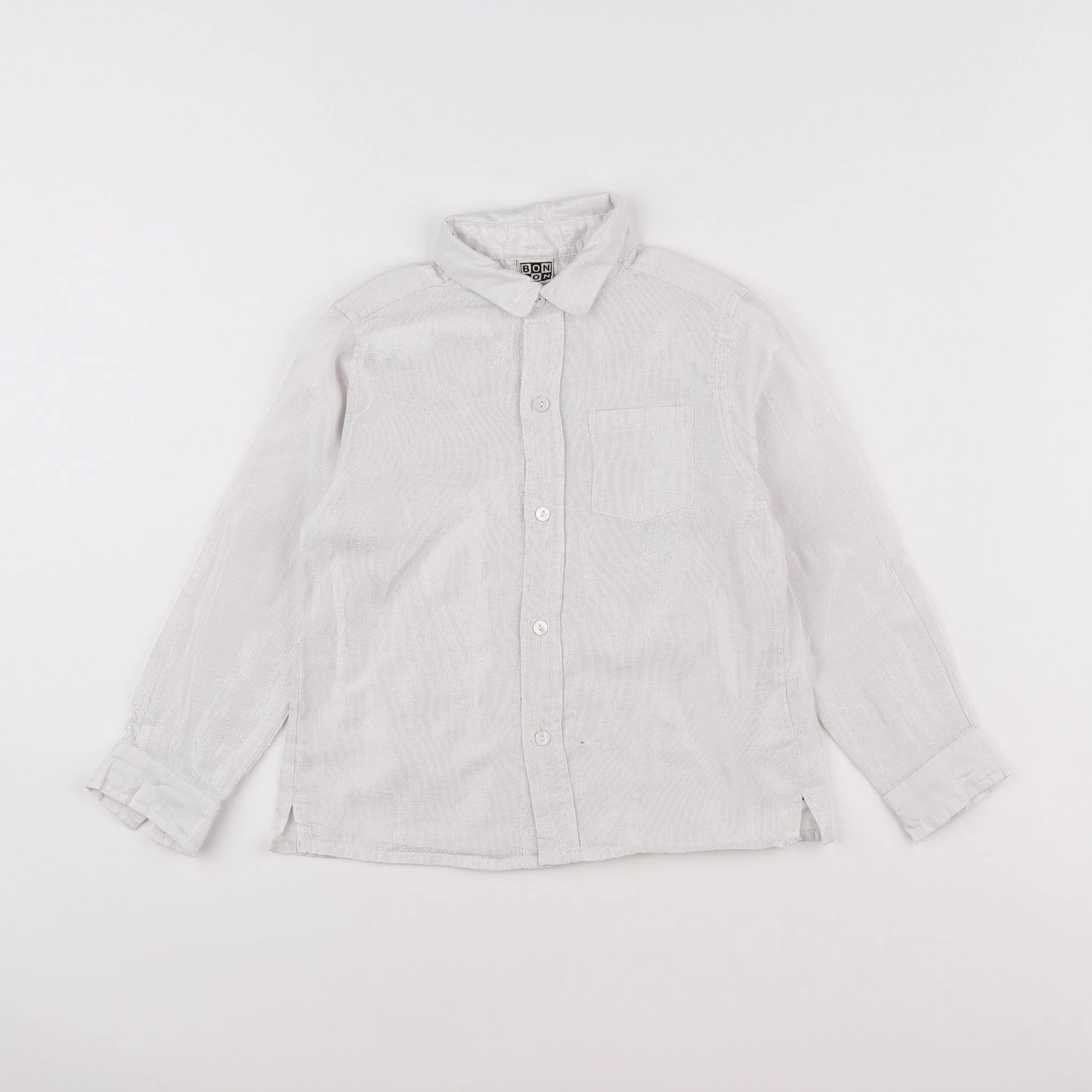 Bonton - chemise beige, or - 6 ans