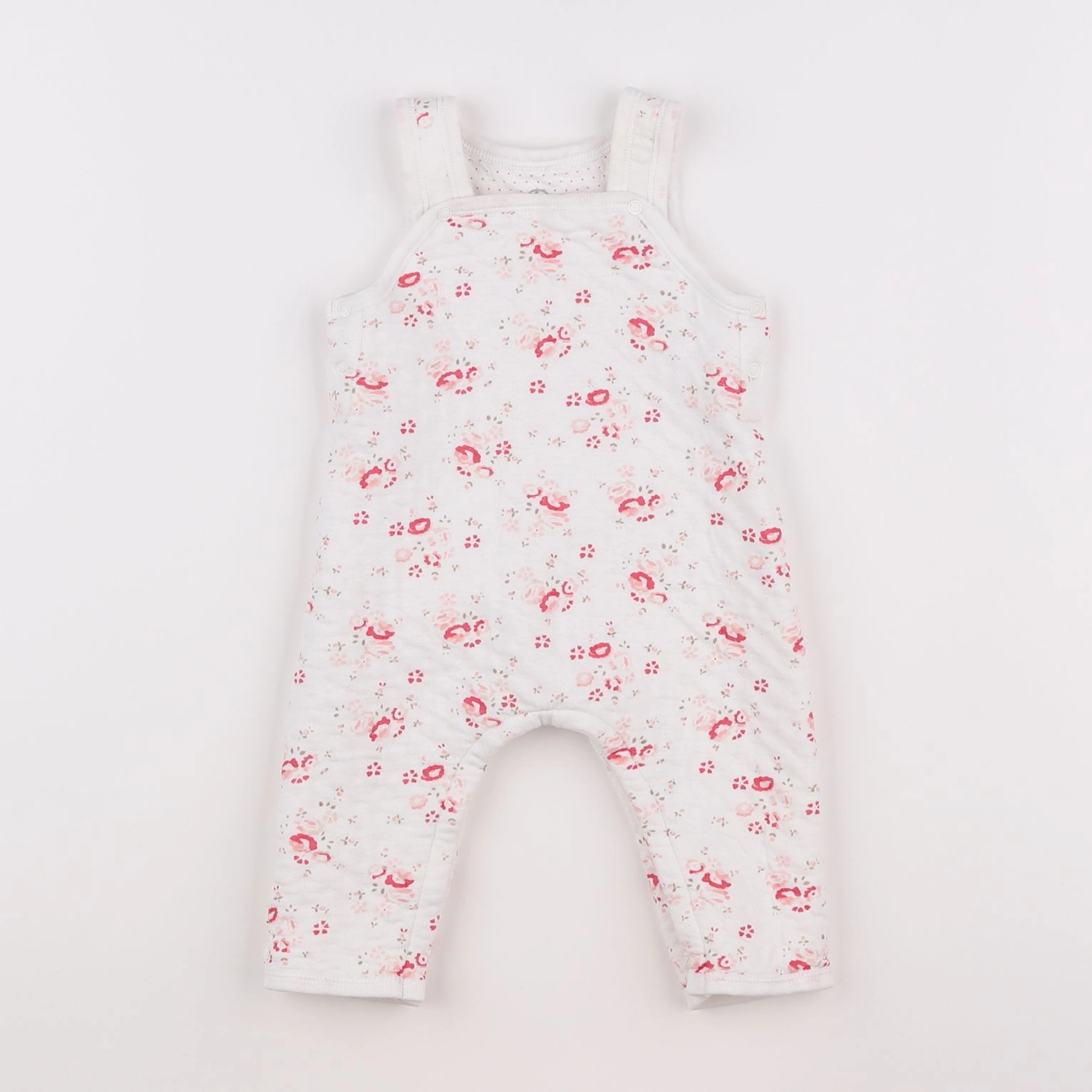 Petit Bateau - combinaison rose - 3 mois