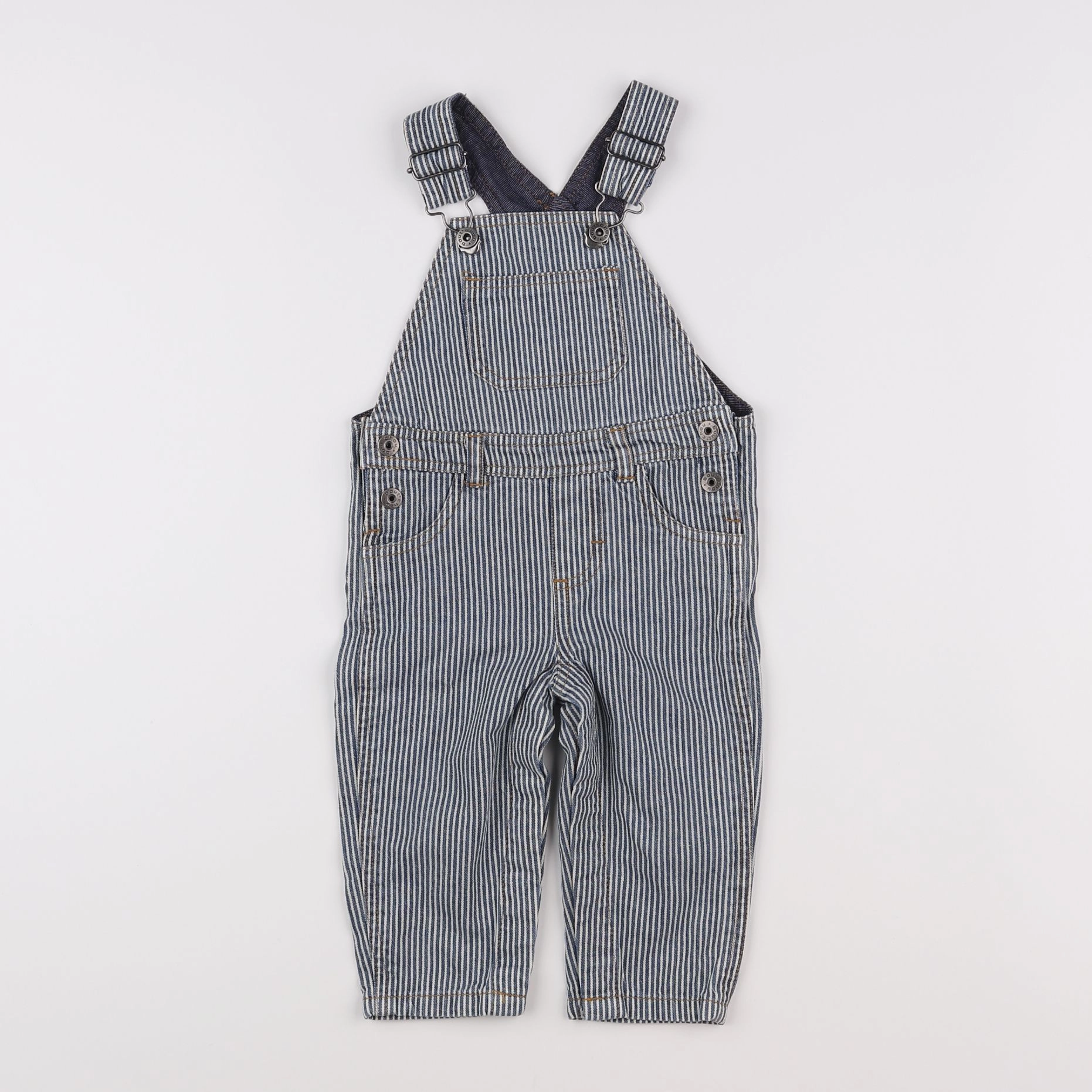 Boutchou - salopette beige, bleu - 9 mois