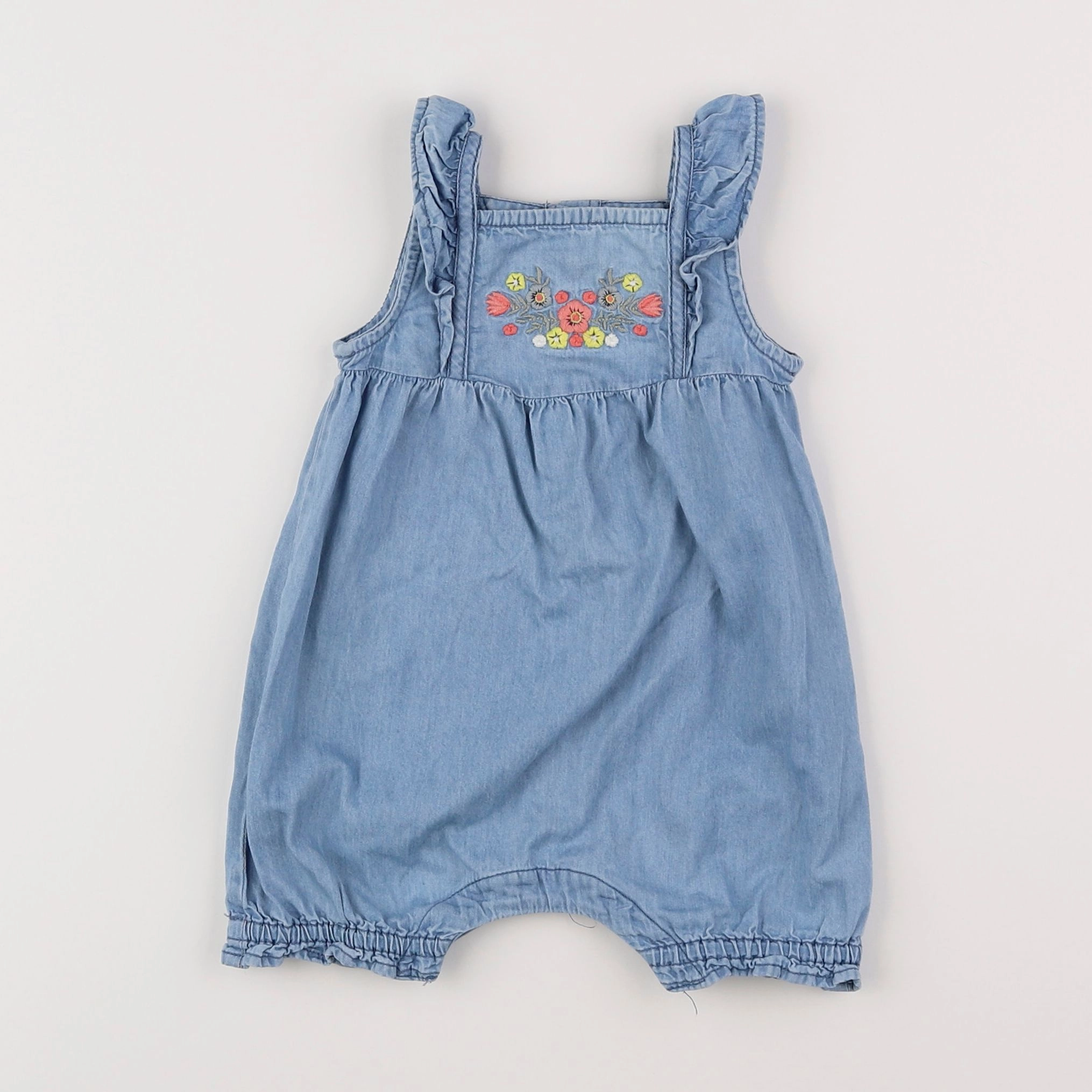 Boutchou - combinaison bleu - 6 mois