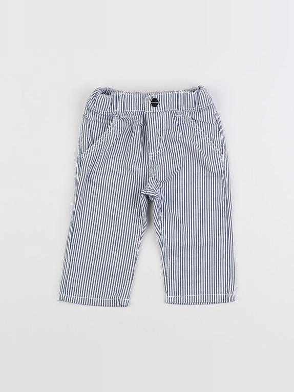 Jacadi - pantalon bleu - 6 mois