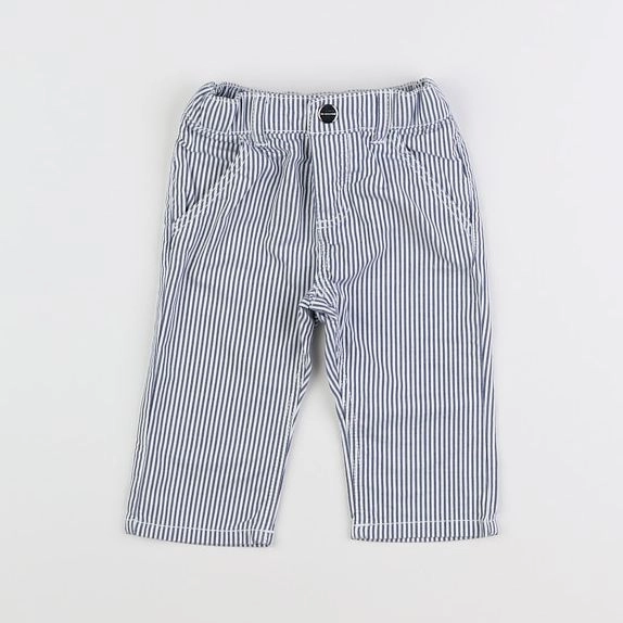 Jacadi - pantalon bleu - 6 mois