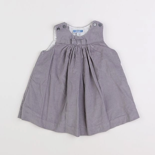 Jacadi - robe gris - 6 mois
